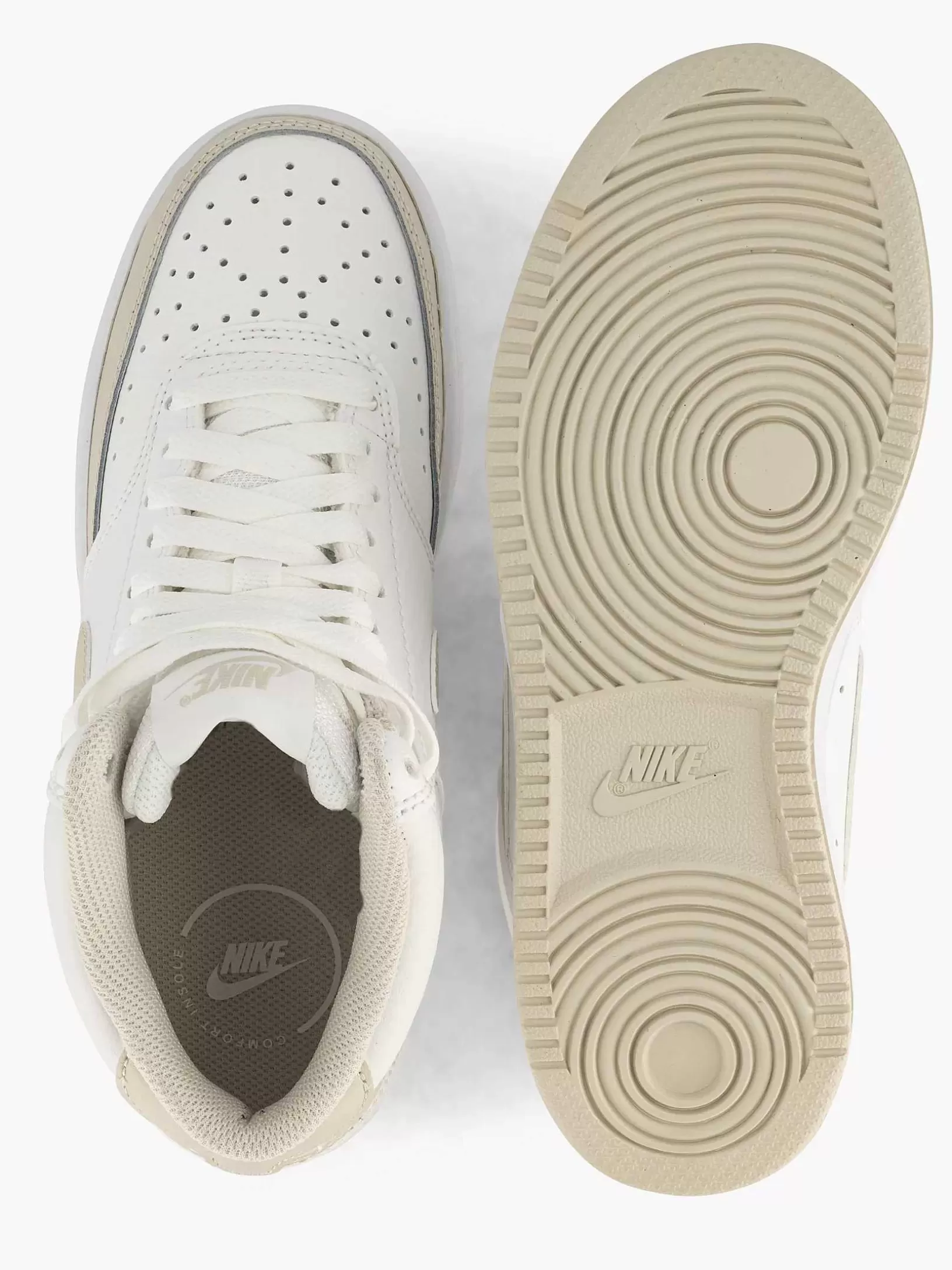 Turnschuhe | Nike Beige Court Vision Mid