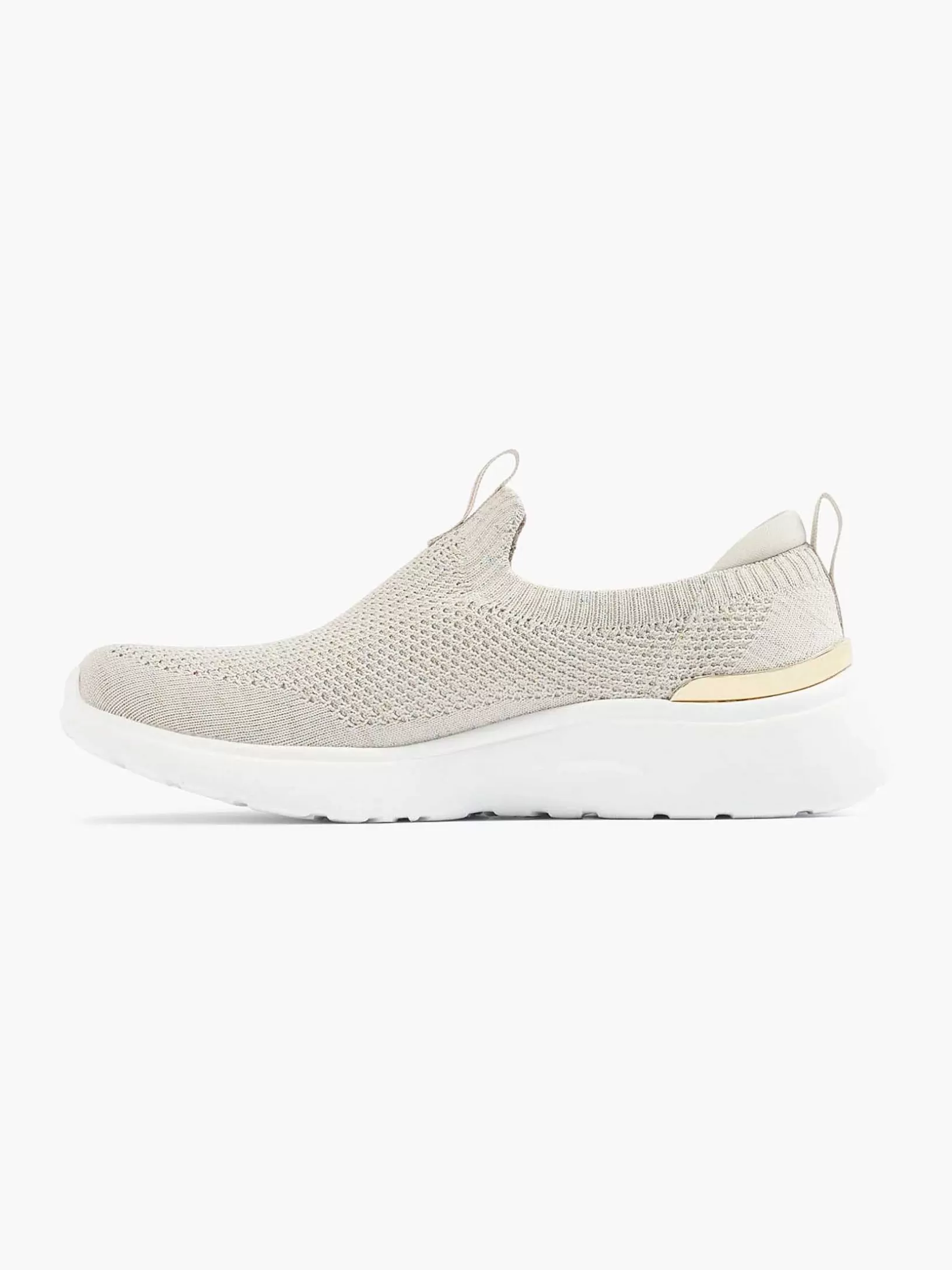 Slipper | Skechers Beige Roseat Symptomatisch