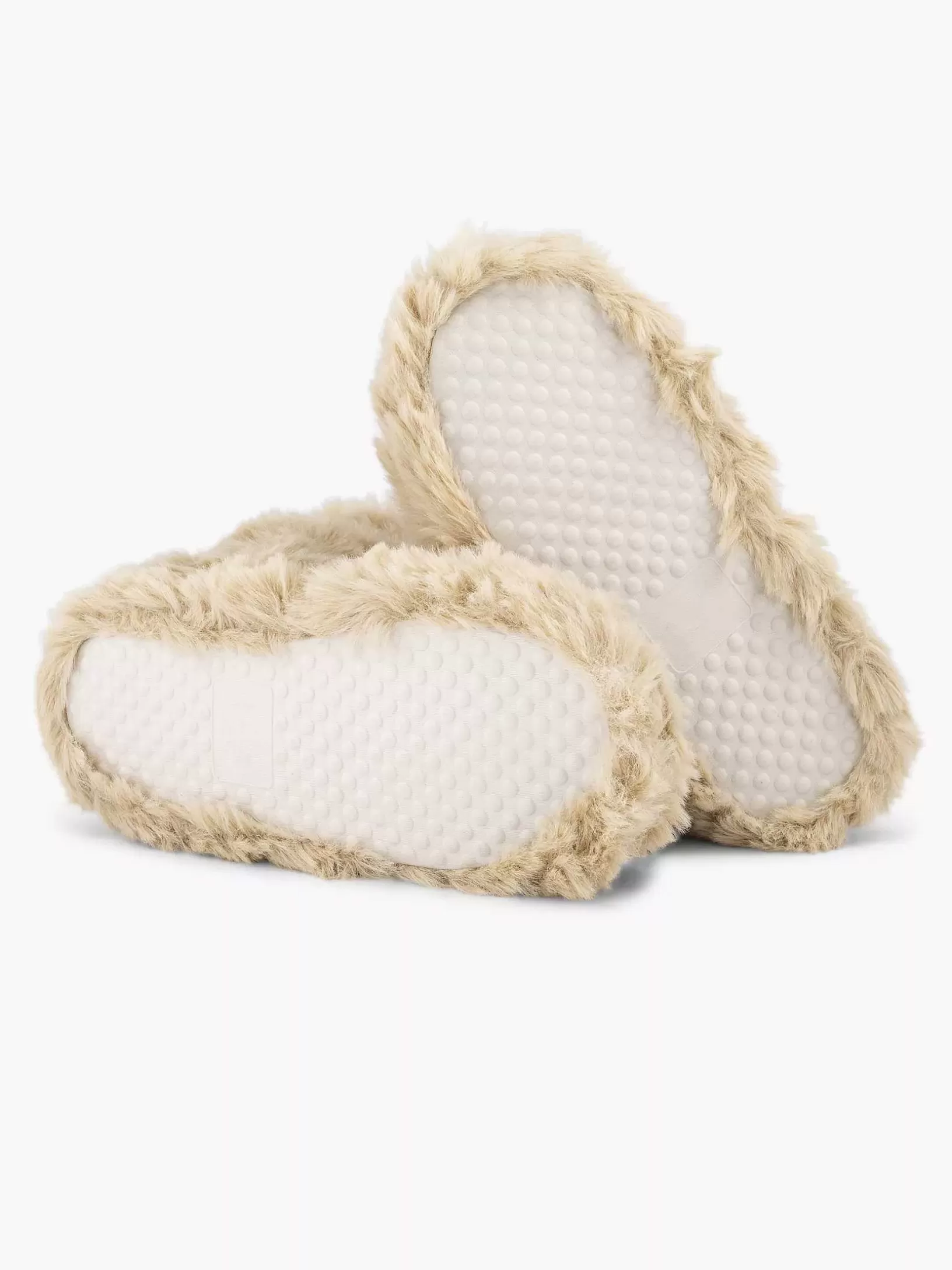 Jungenschuhe | Cupcake Couture Beiger High-Slipper-Plusch