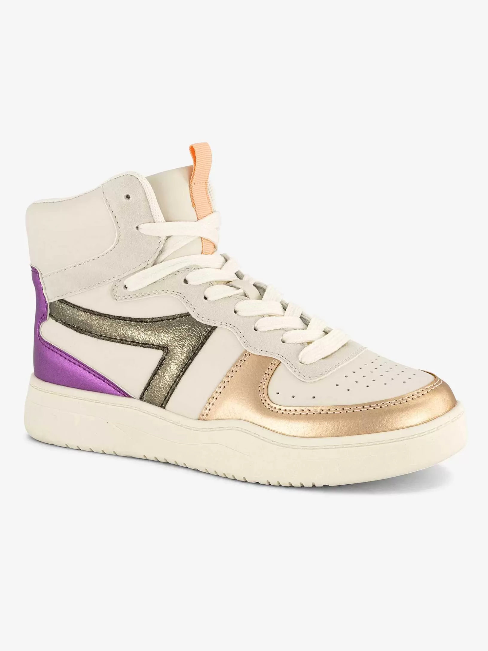Turnschuhe | Oxmox Beiger Hoher Sneaker