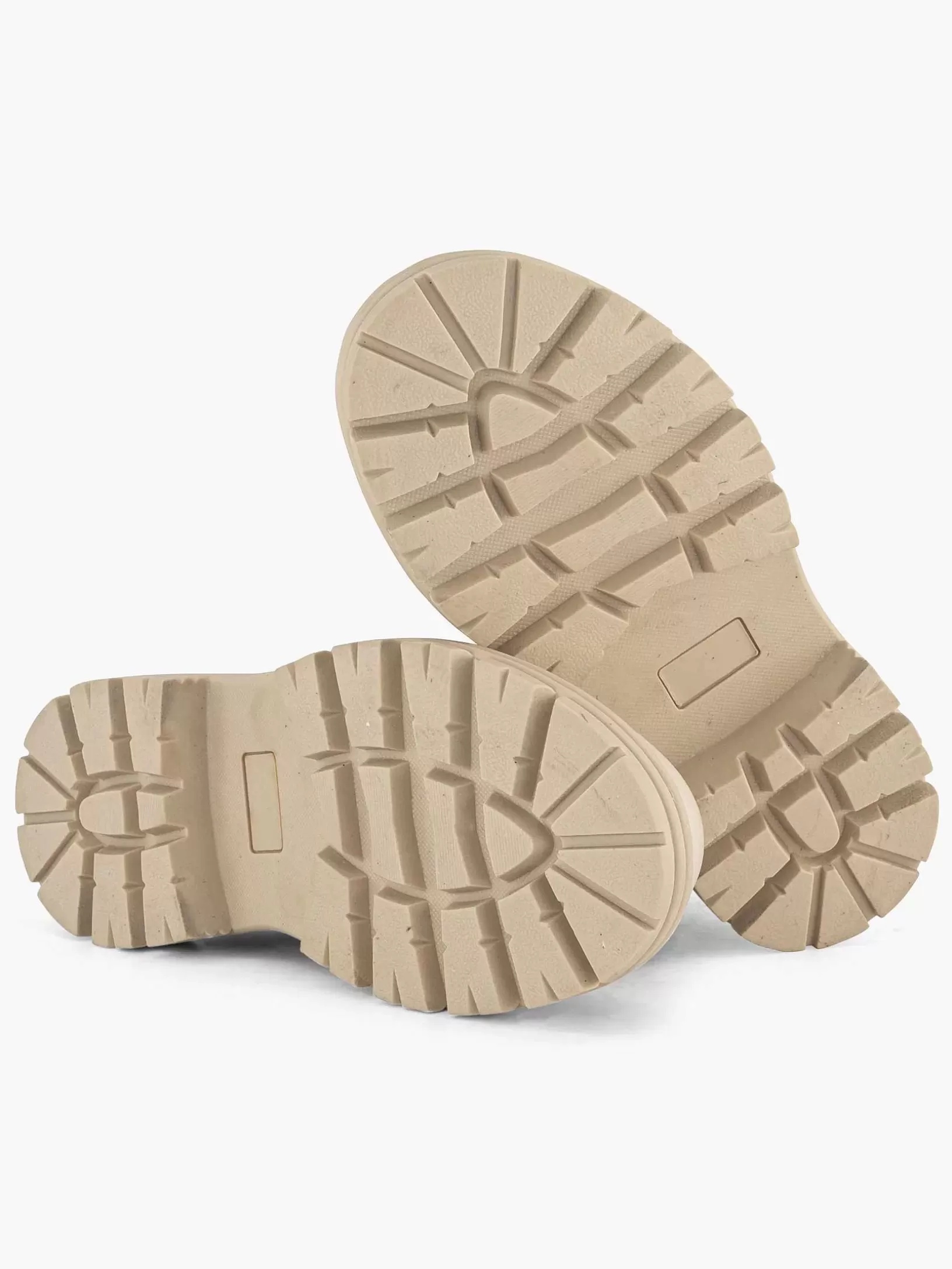 Jungenschuhe | Oxmox Beiger Spitzenstiefel