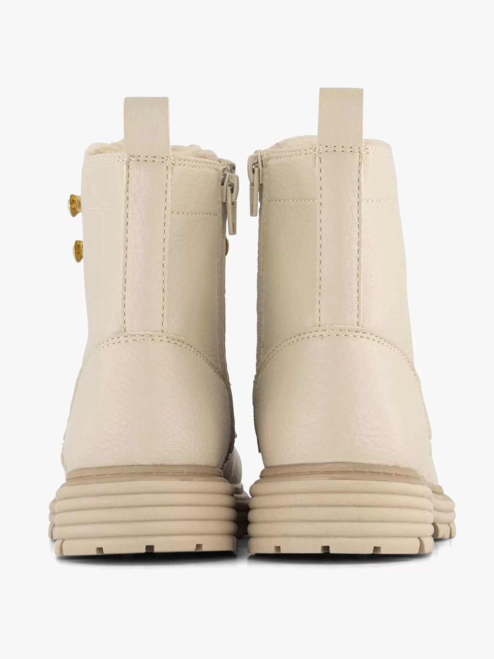 Jungenschuhe | Oxmox Beiger Spitzenstiefel