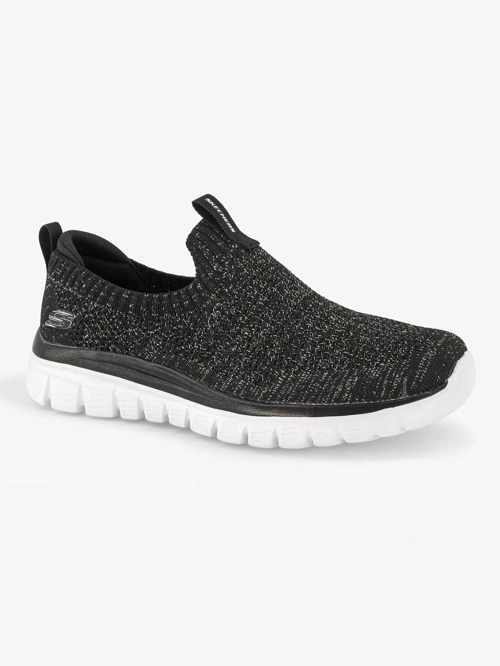 Slipper | Skechers Black Graceful 2.0 Stil Vip
