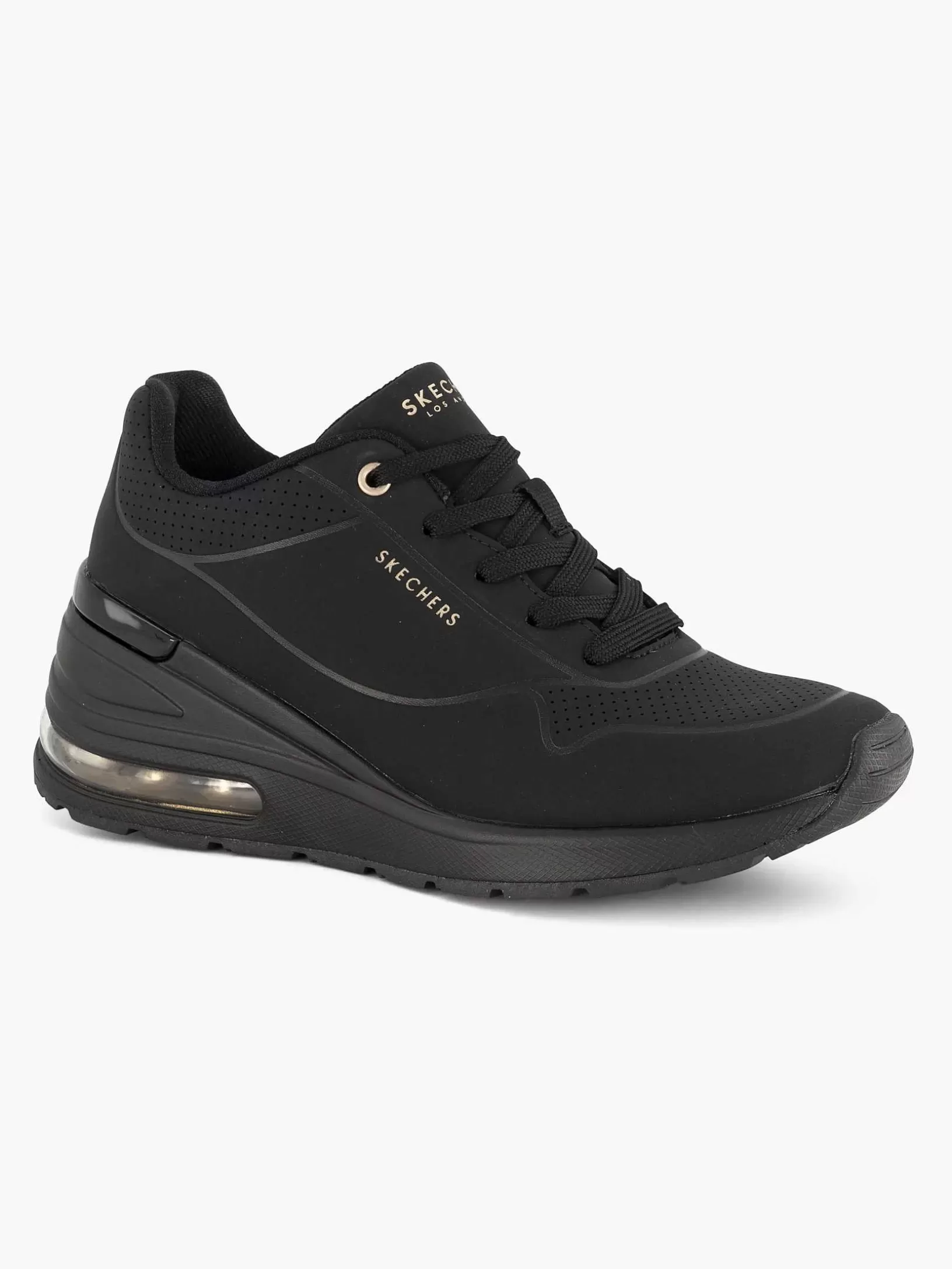 Turnschuhe | Skechers Black Million Air Erhohte Luft