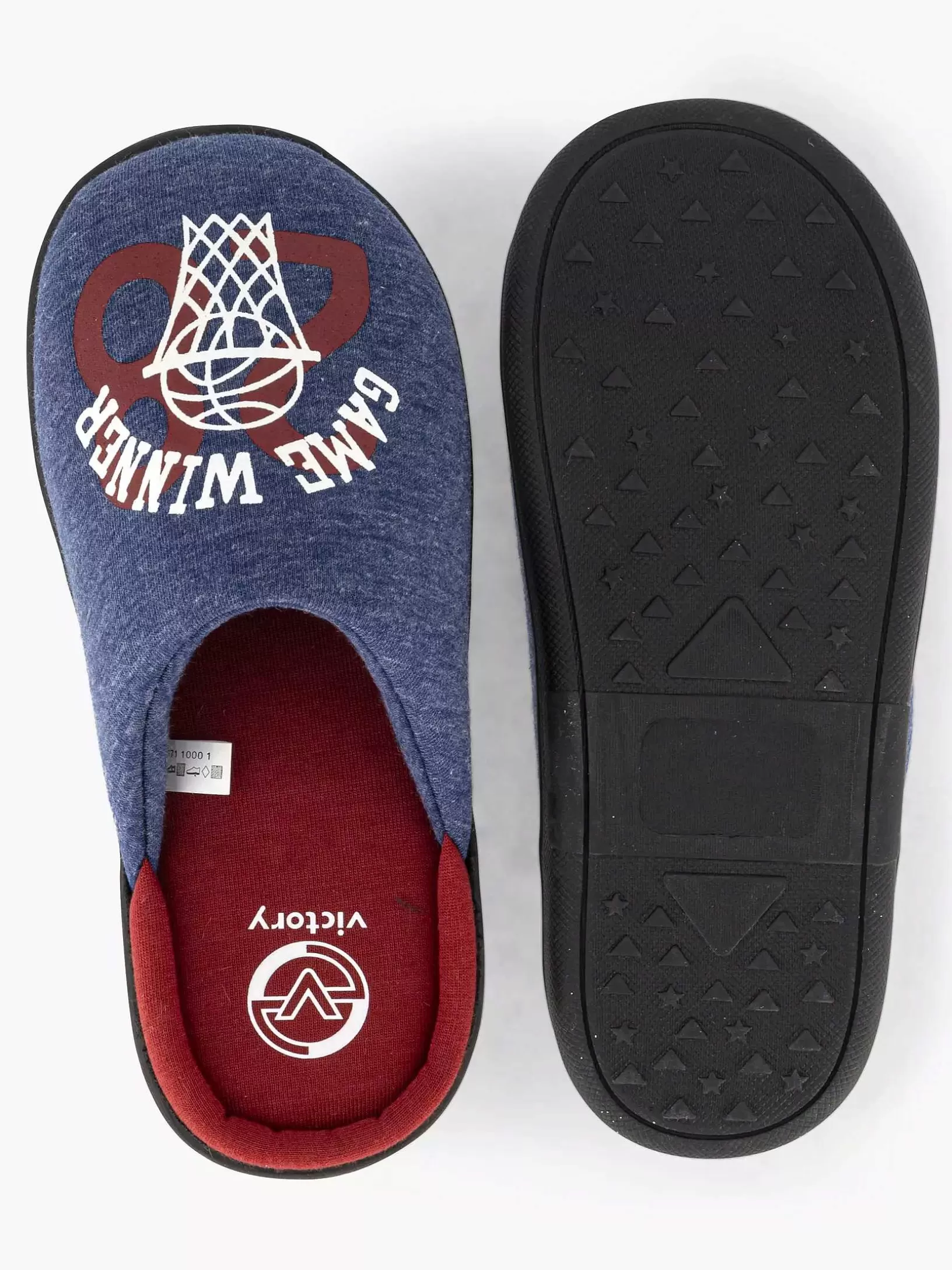 Jungenschuhe | Vty Blauer Slipper