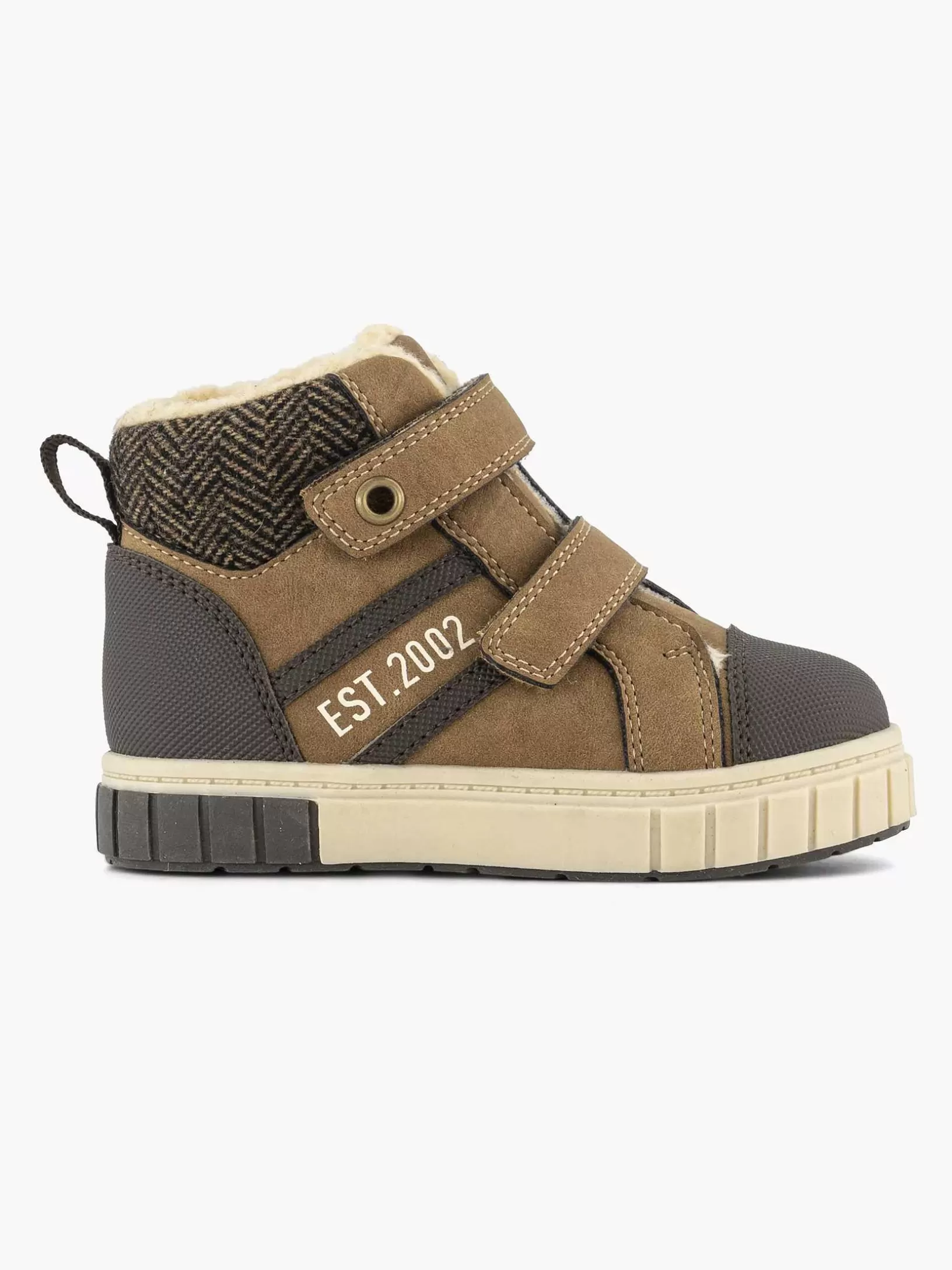 Jungenschuhe | Vty Brauner Hoher Sneaker