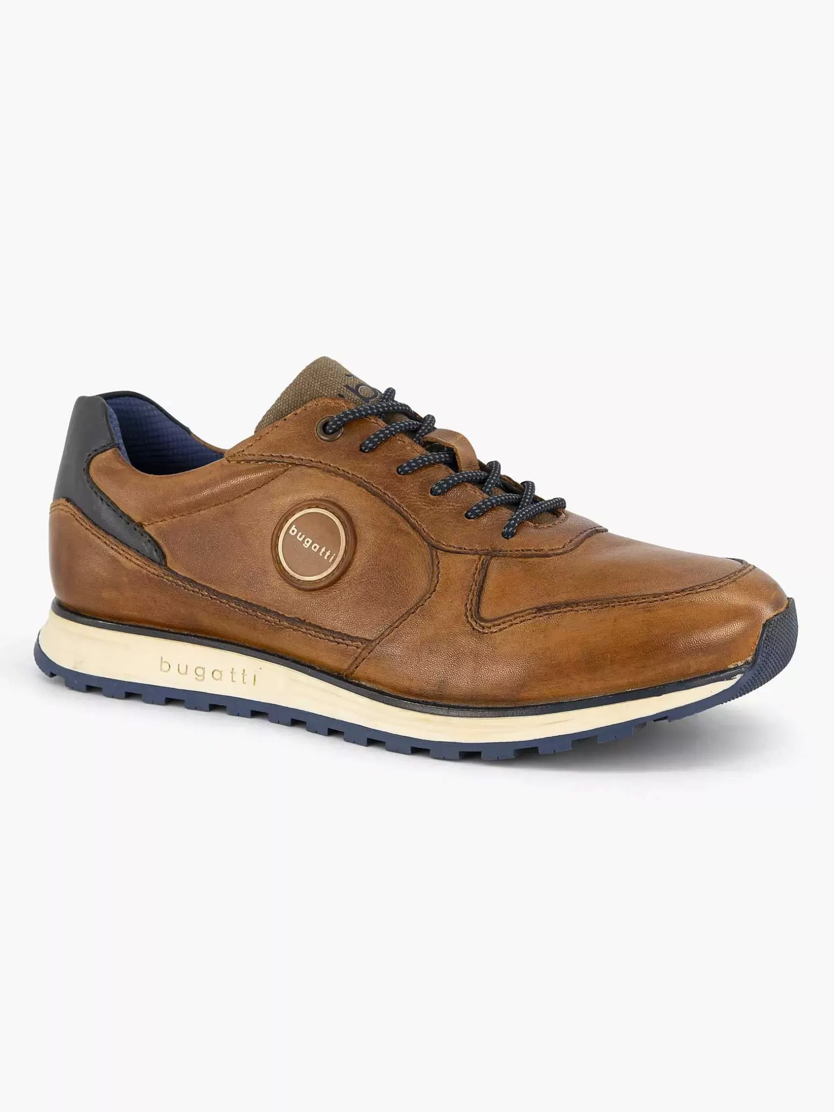 Turnschuhe | Bugatti Cognacfarbener Sneaker Cirino
