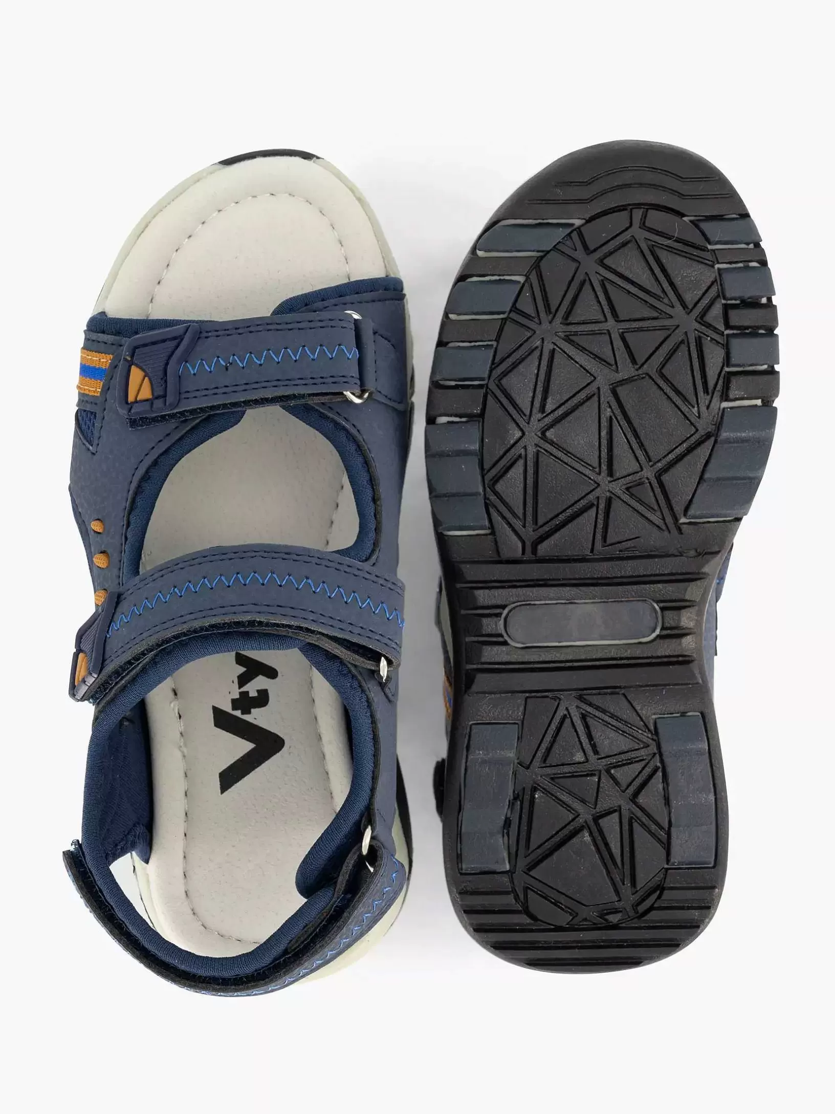 Jungenschuhe | Vty Dunkelblaue Sandale