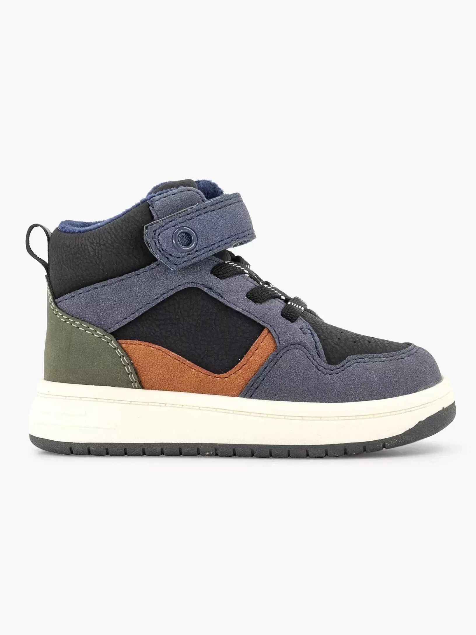 Jungenschuhe | Vty Dunkelblauer Hoher Sneaker