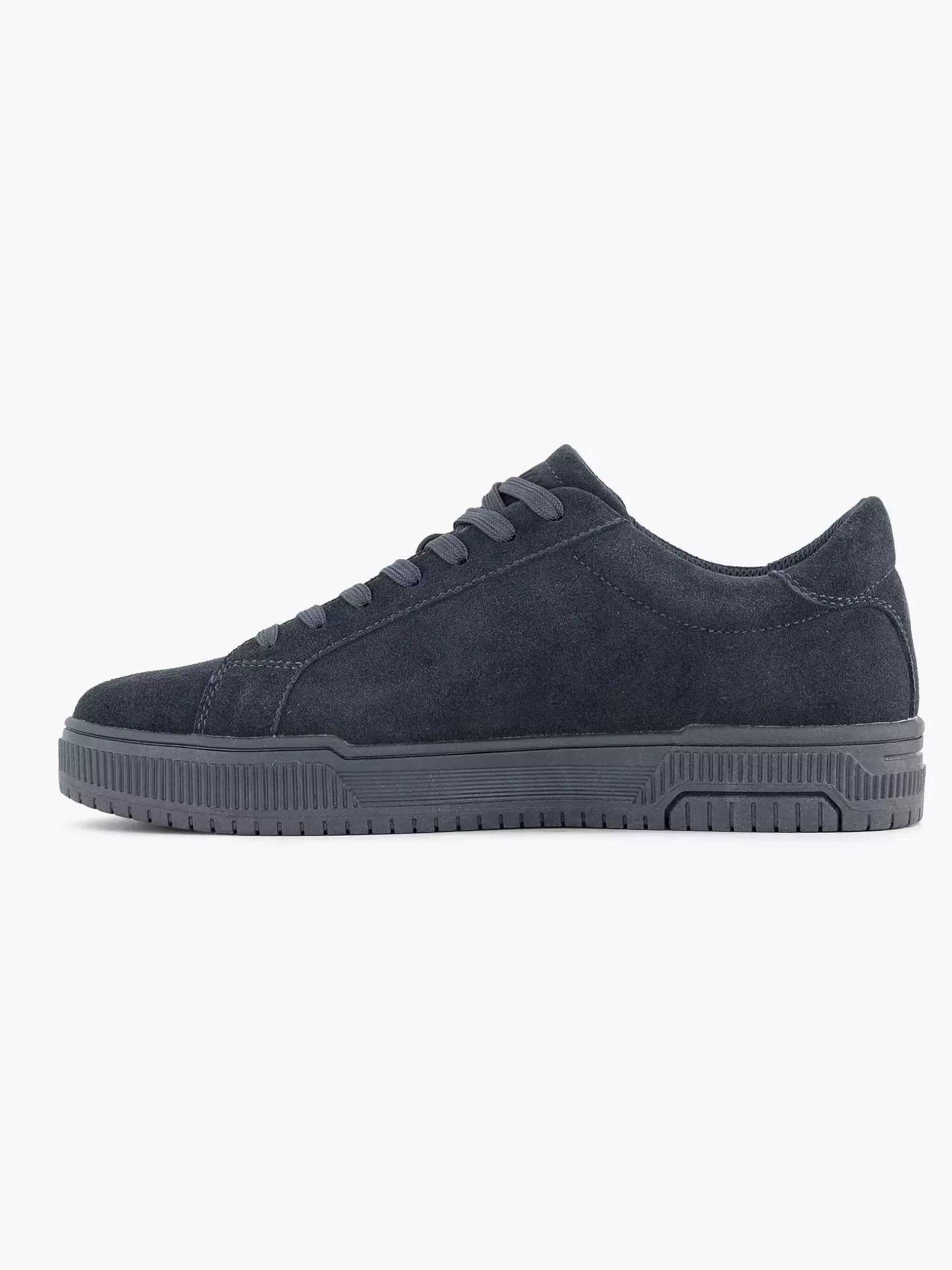 Turnschuhe | Oxmox Dunkelblauer Wildleder-Sneaker