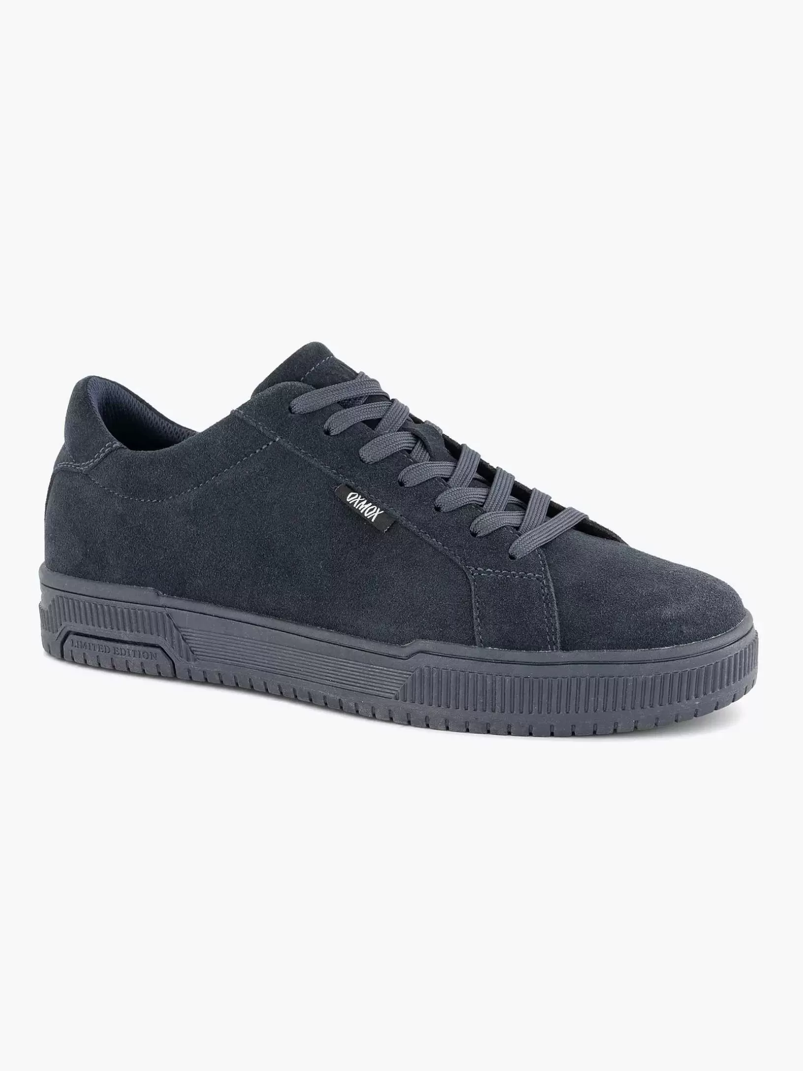 Turnschuhe | Oxmox Dunkelblauer Wildleder-Sneaker