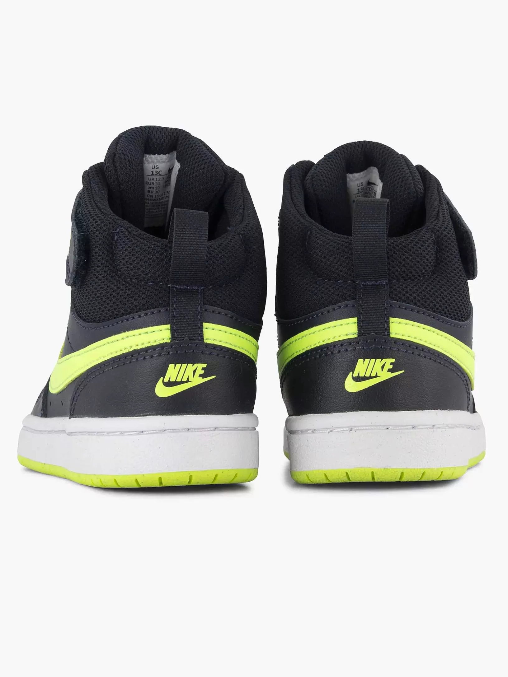 Jungenschuhe | Nike Dunkelblaues Court Borough Mid 2