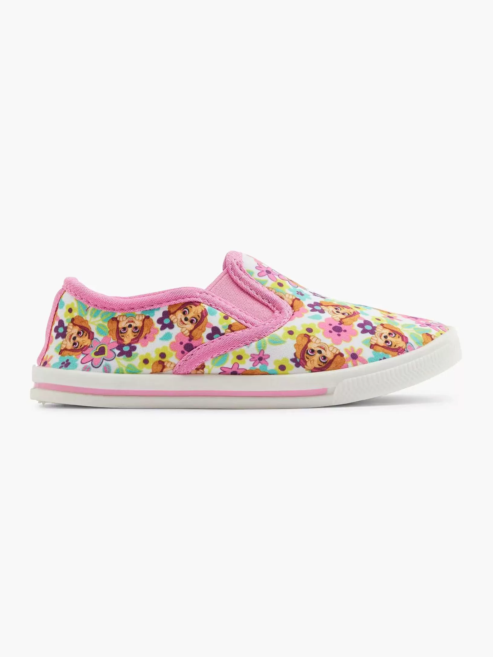 Jungenschuhe | PAW Patrol Farbige Canvas-Slip-On-Blumen