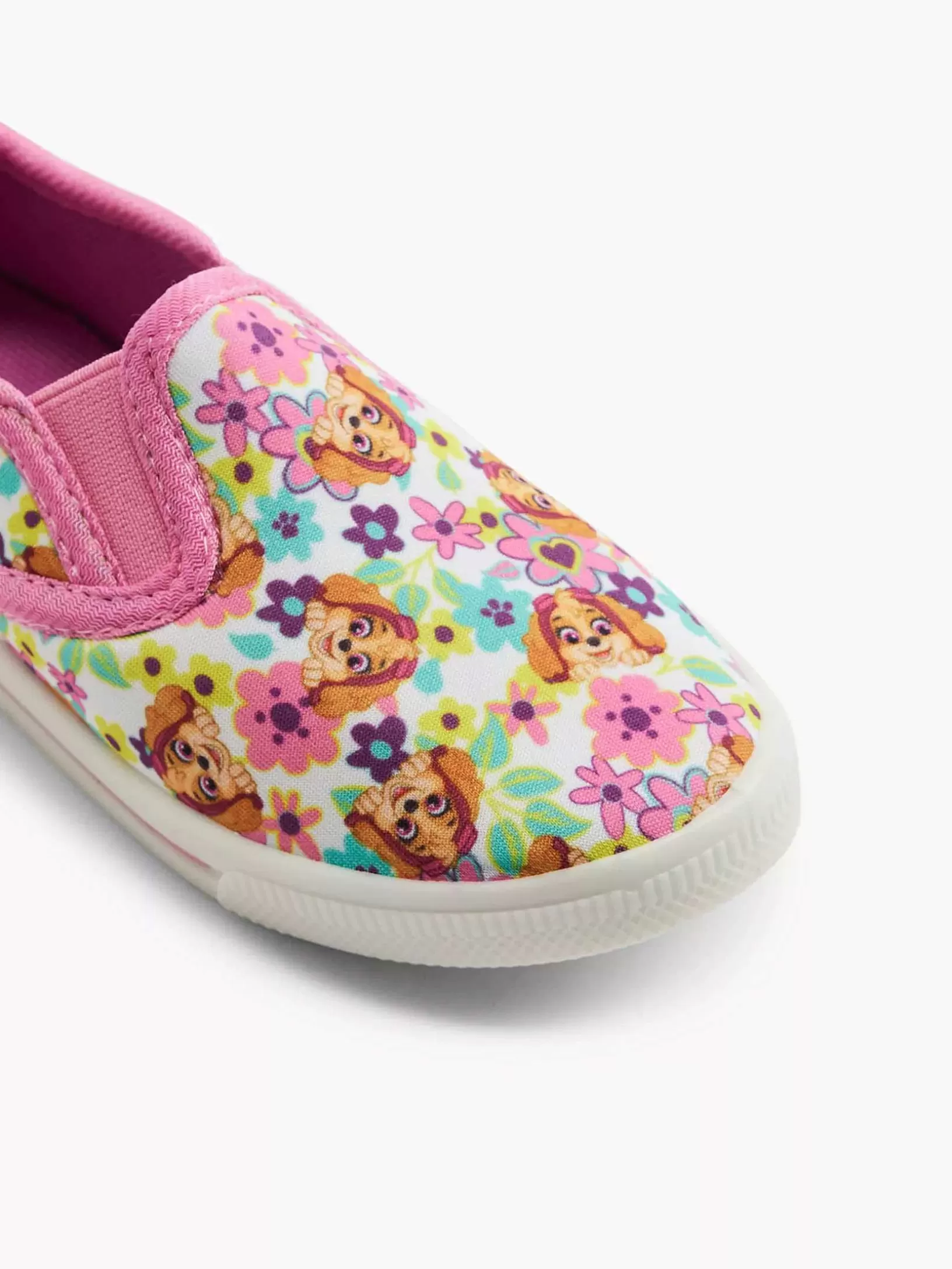 Jungenschuhe | PAW Patrol Farbige Canvas-Slip-On-Blumen