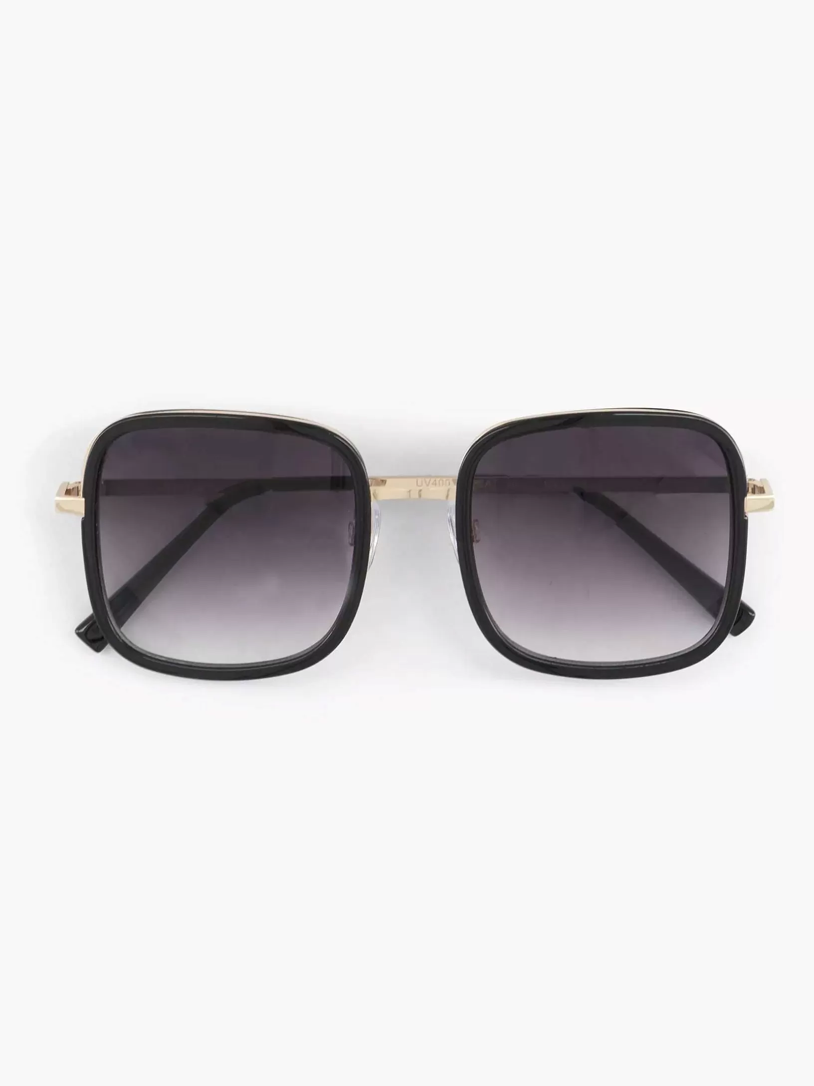 Exklusives Online-Zubehör | Graceland Goldene Quadratische Sonnenbrille