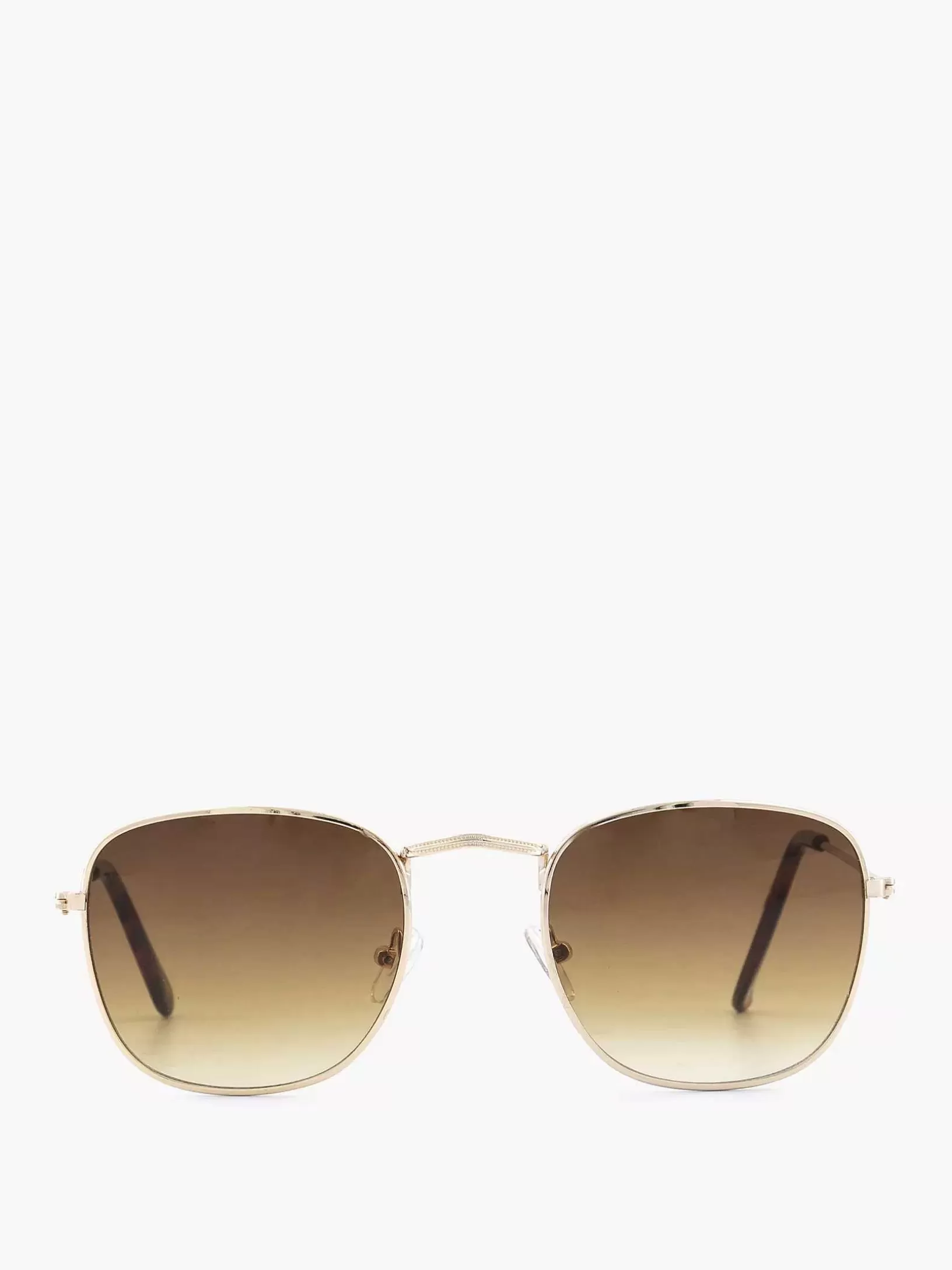 Exklusives Online-Zubehör | Graceland Goldene Sonnenbrille Mit Braunen Glasern