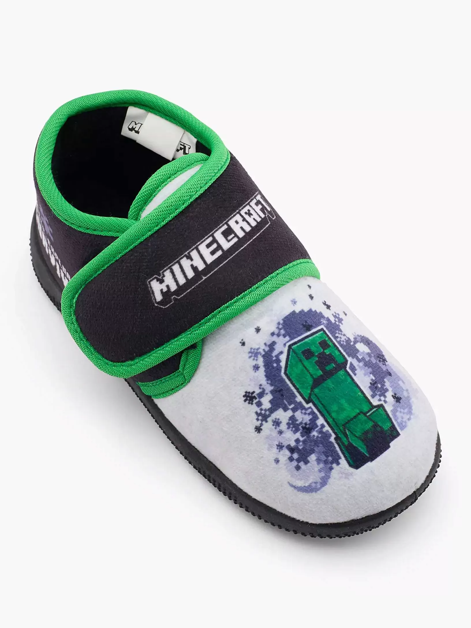 Jungenschuhe | Minecraft Green Slipper