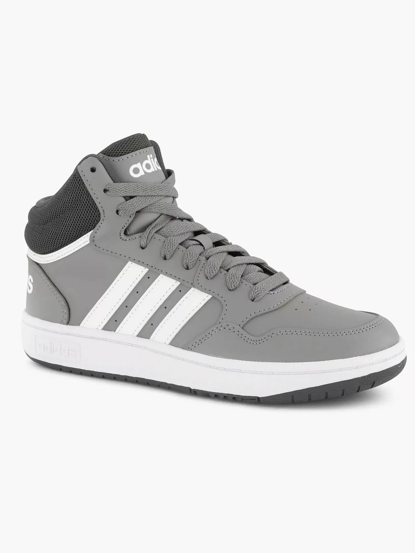 Jungenschuhe | adidas Grey Hoops Mid 3.0 K