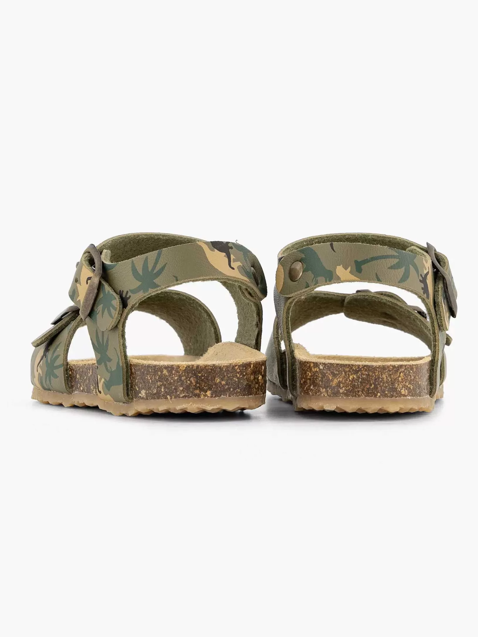Jungenschuhe | Bobbi-Shoes Grune Sandale