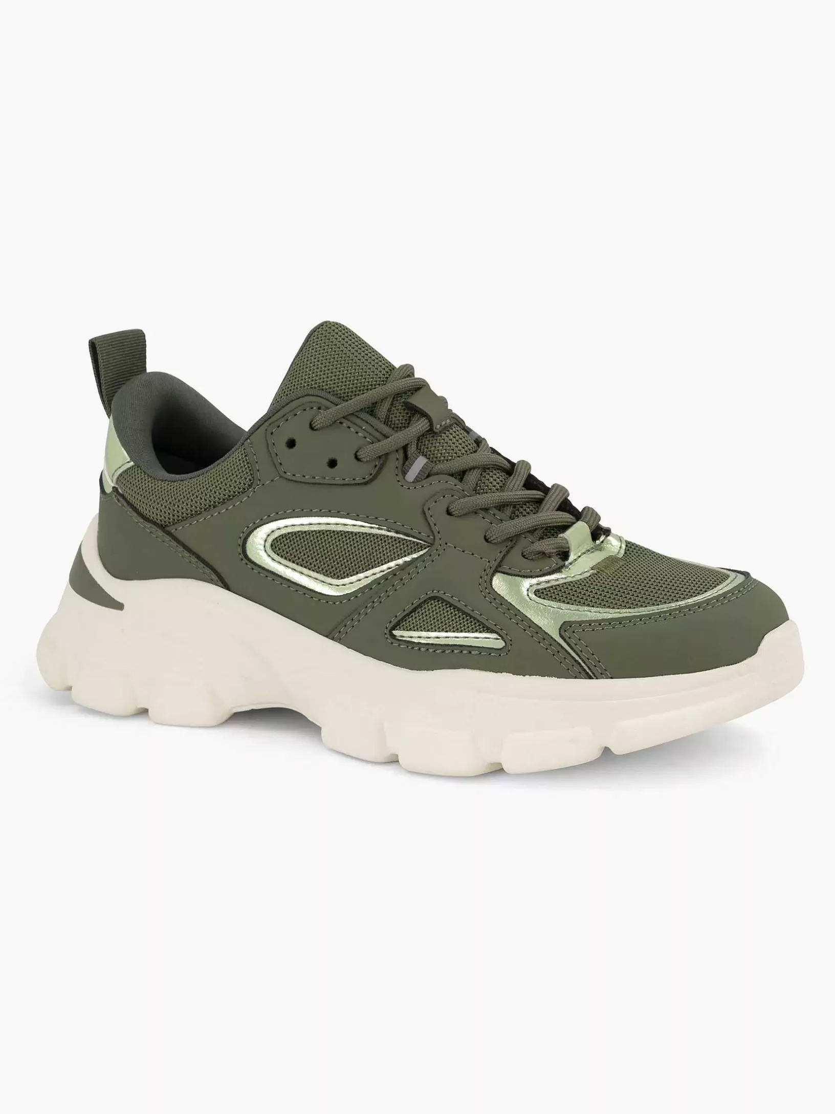 Turnschuhe | Oxmox Gruner Klobiger Sneaker