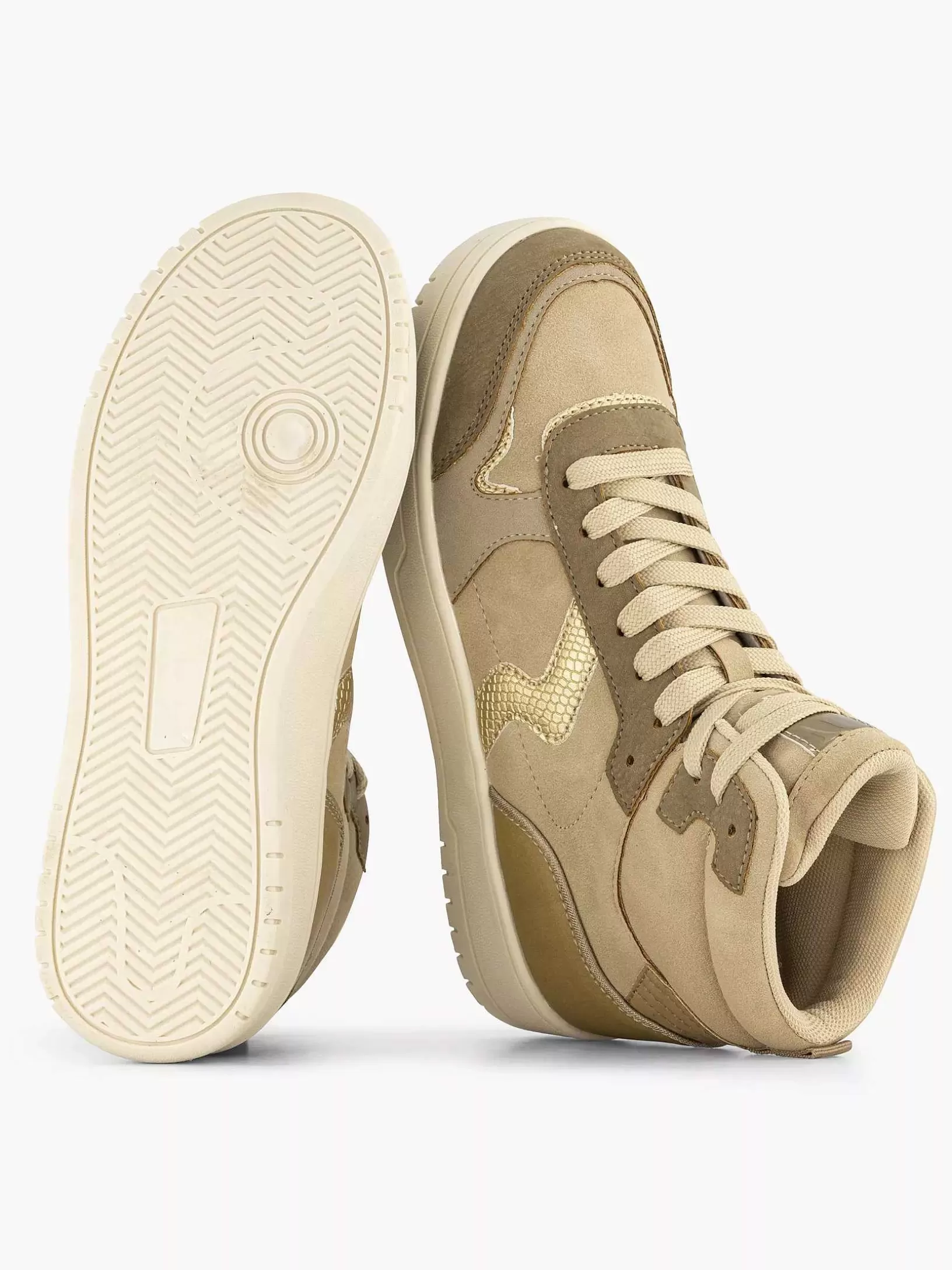 Turnschuhe | Oxmox Hoher Sneaker In Taupe