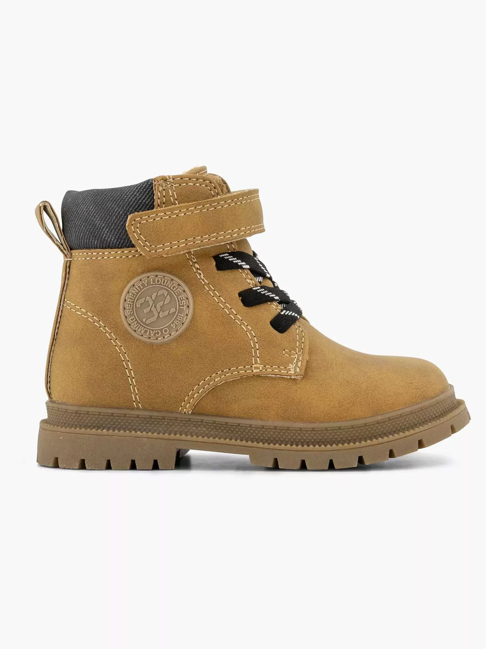 Jungenschuhe | Vty Kamelfarbener Spitzenstiefel