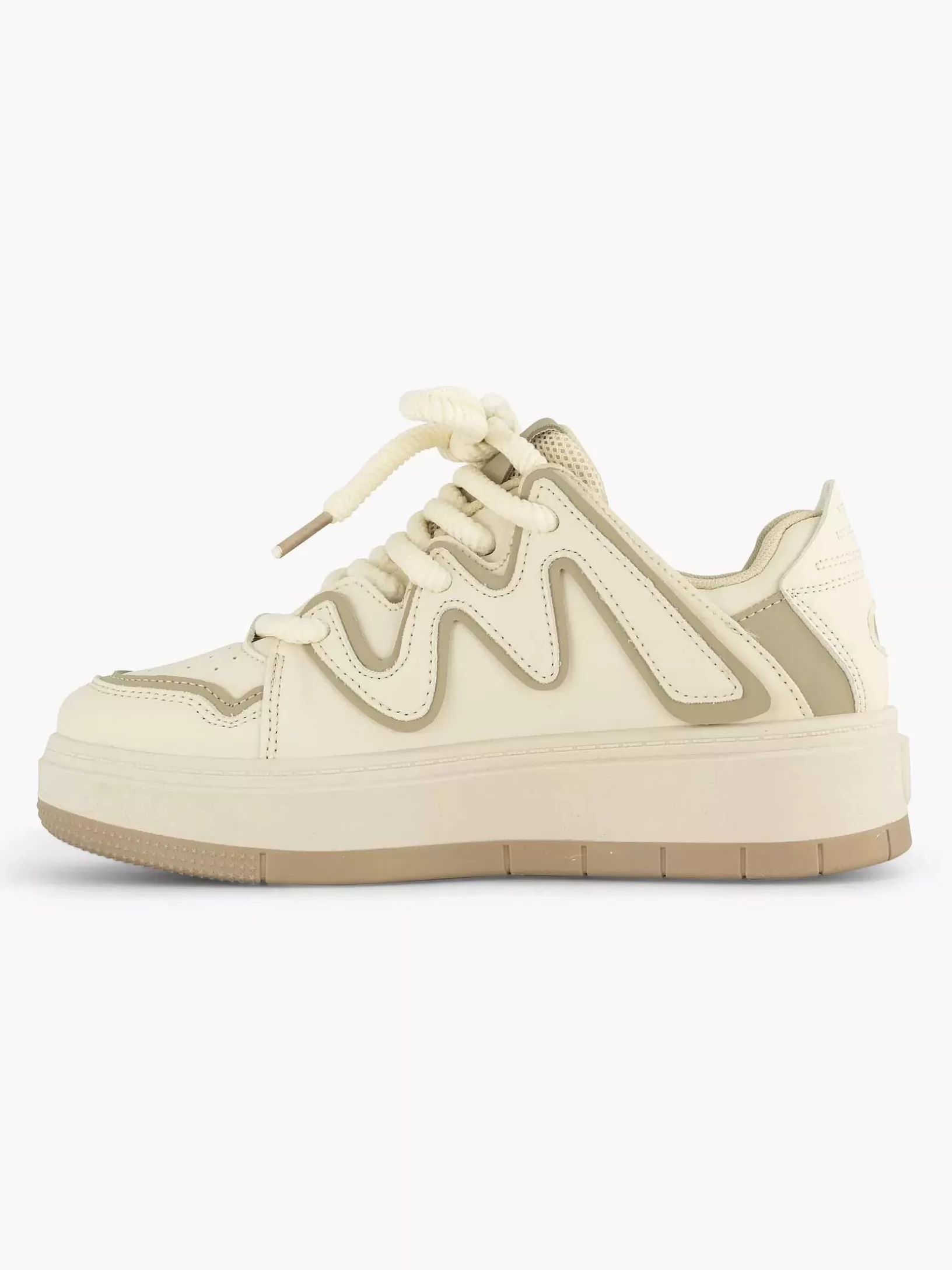 Turnschuhe | Oxmox Off-White-Sneaker