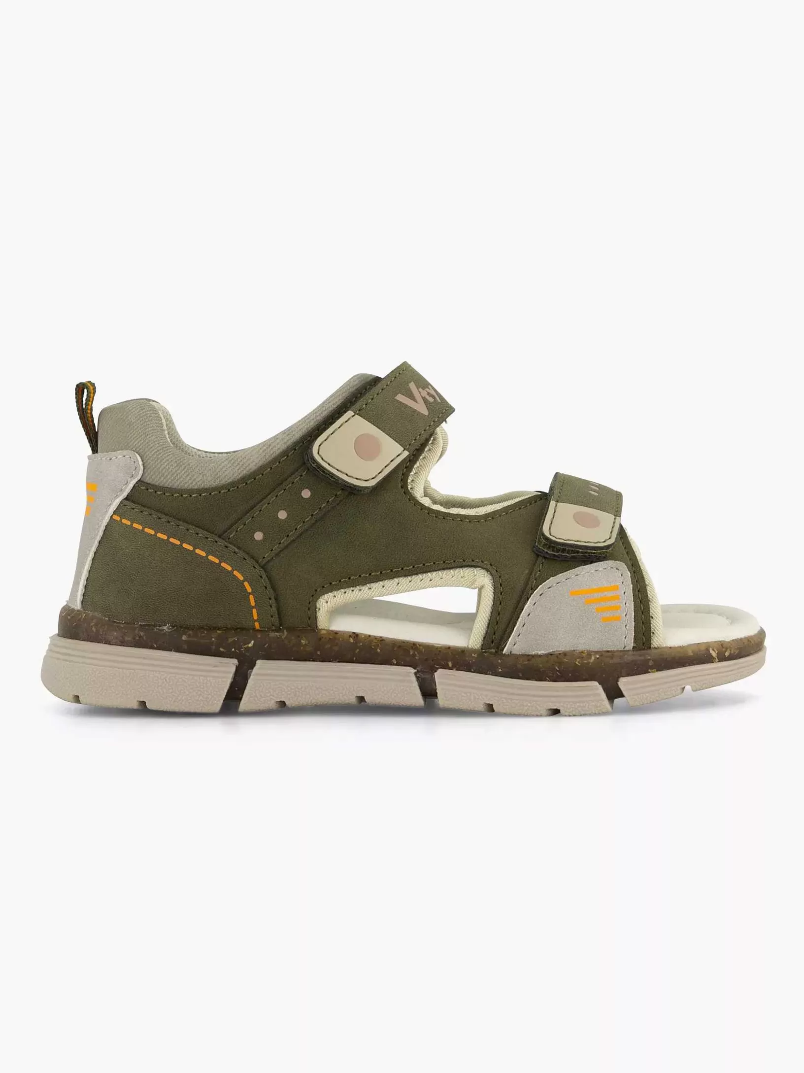 Jungenschuhe | Vty Olivgrune Sandale