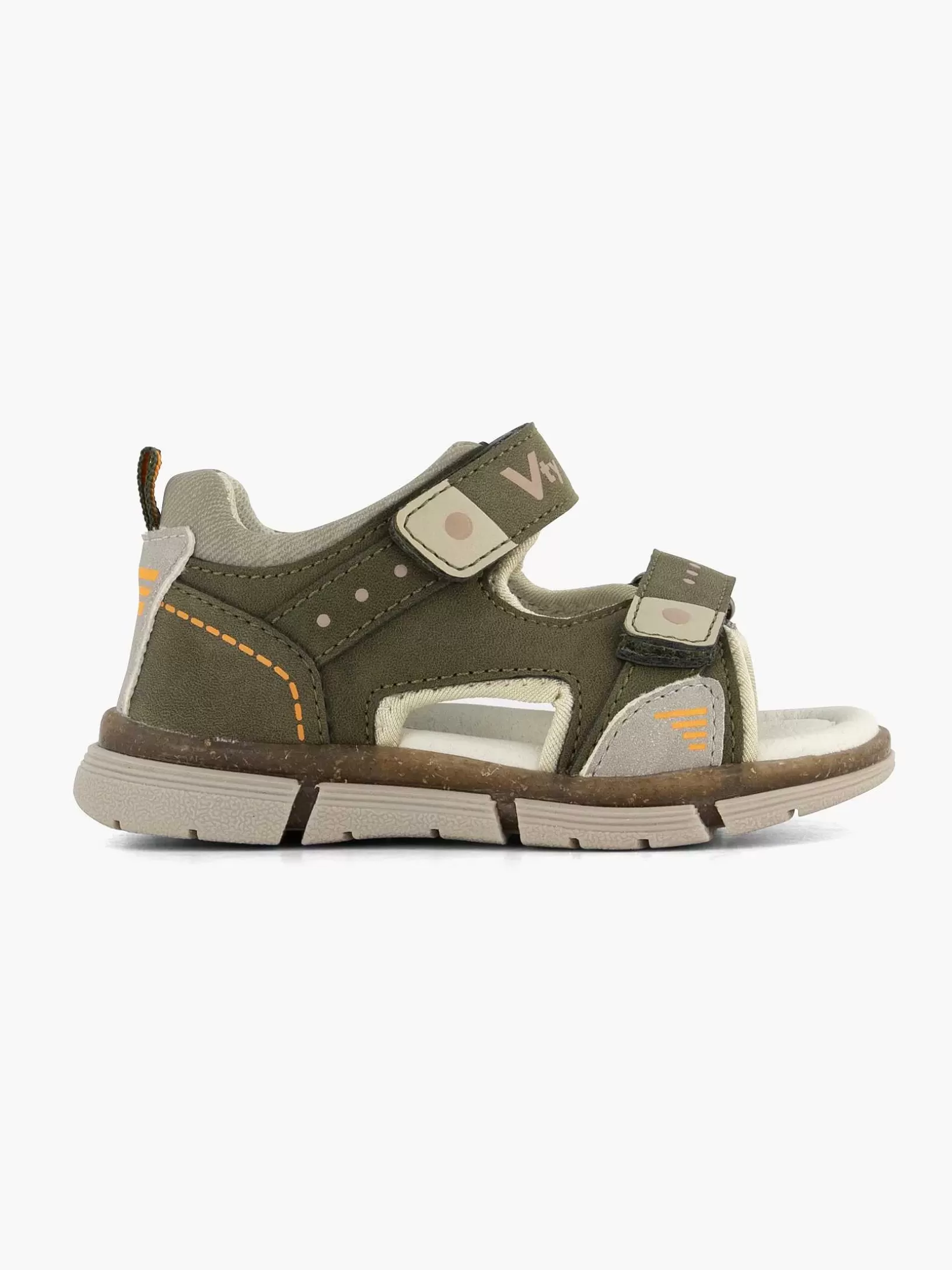 Jungenschuhe | Vty Olivgrune Sandale