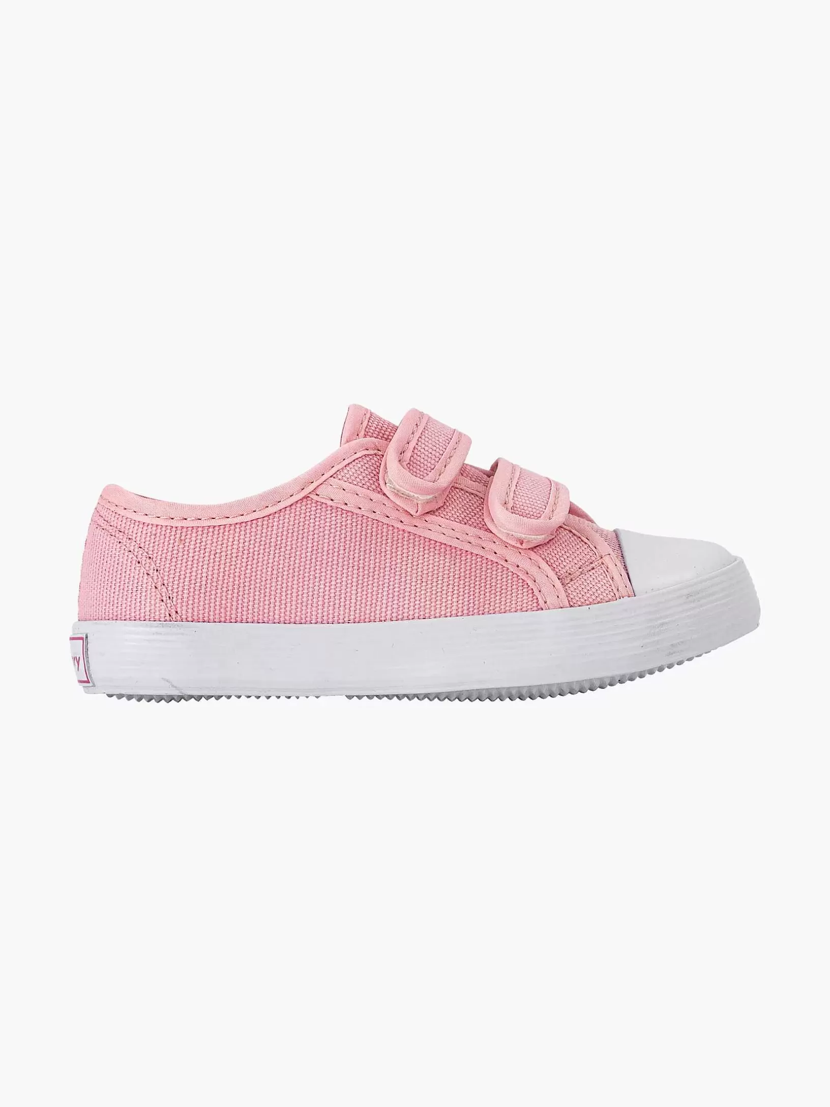 Jungenschuhe | Vty Pinker Turnschuh Mit Klettverschluss