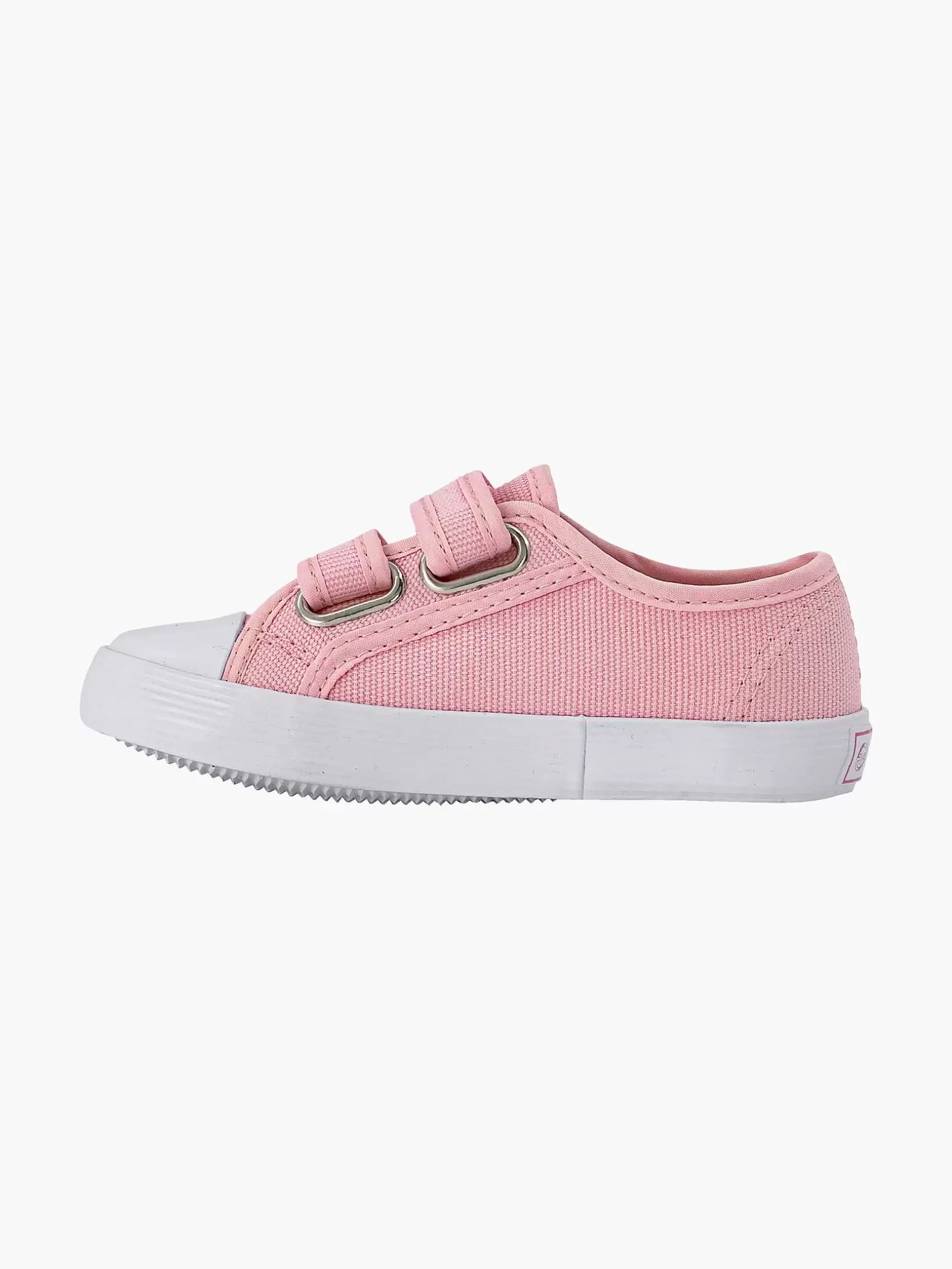 Jungenschuhe | Vty Pinker Turnschuh Mit Klettverschluss