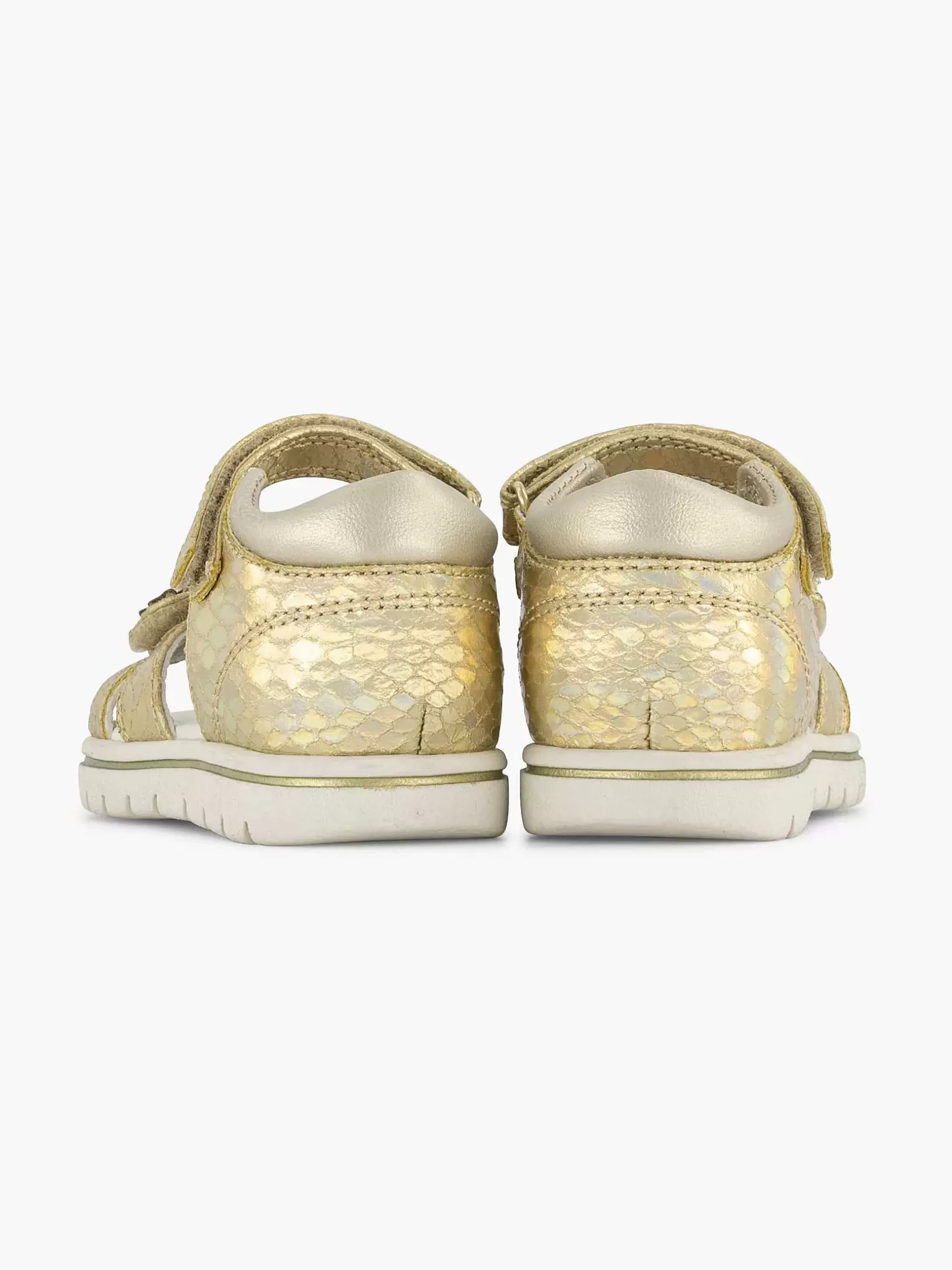Jungenschuhe | Cupcake Couture Platin-Sandalenblumen