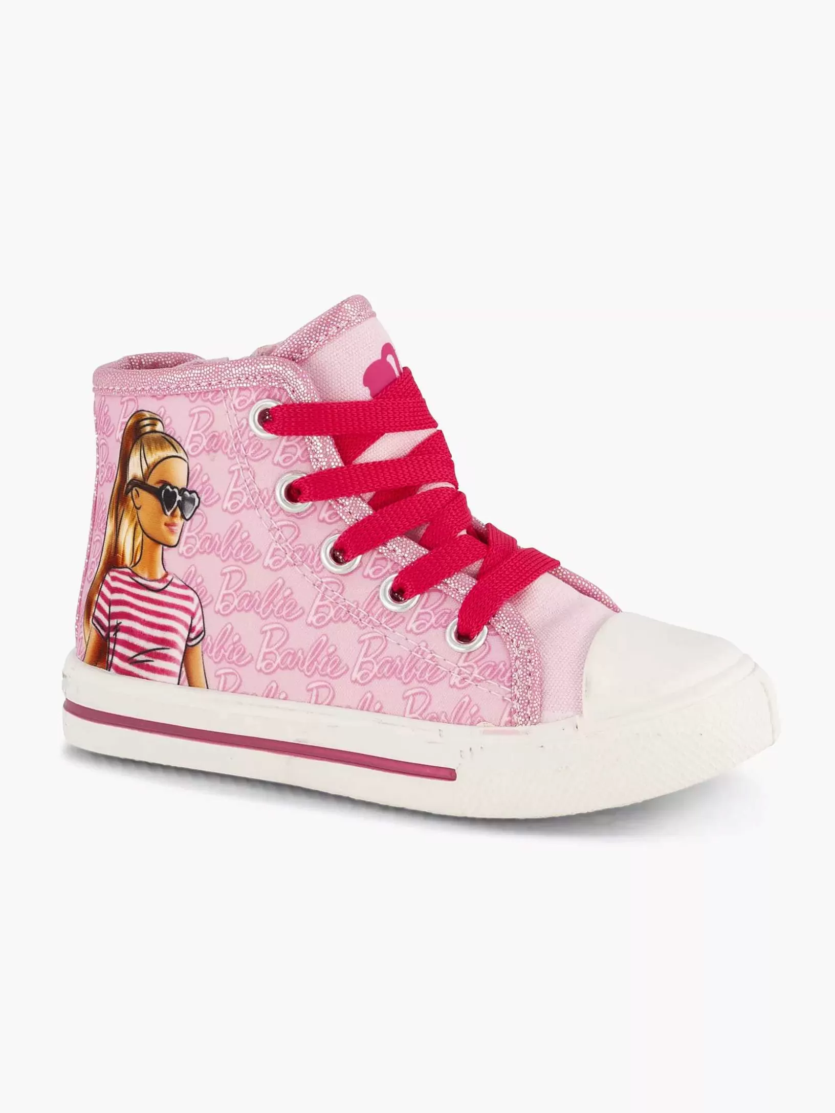 Jungenschuhe | Barbie Rosa Hoher Sneaker