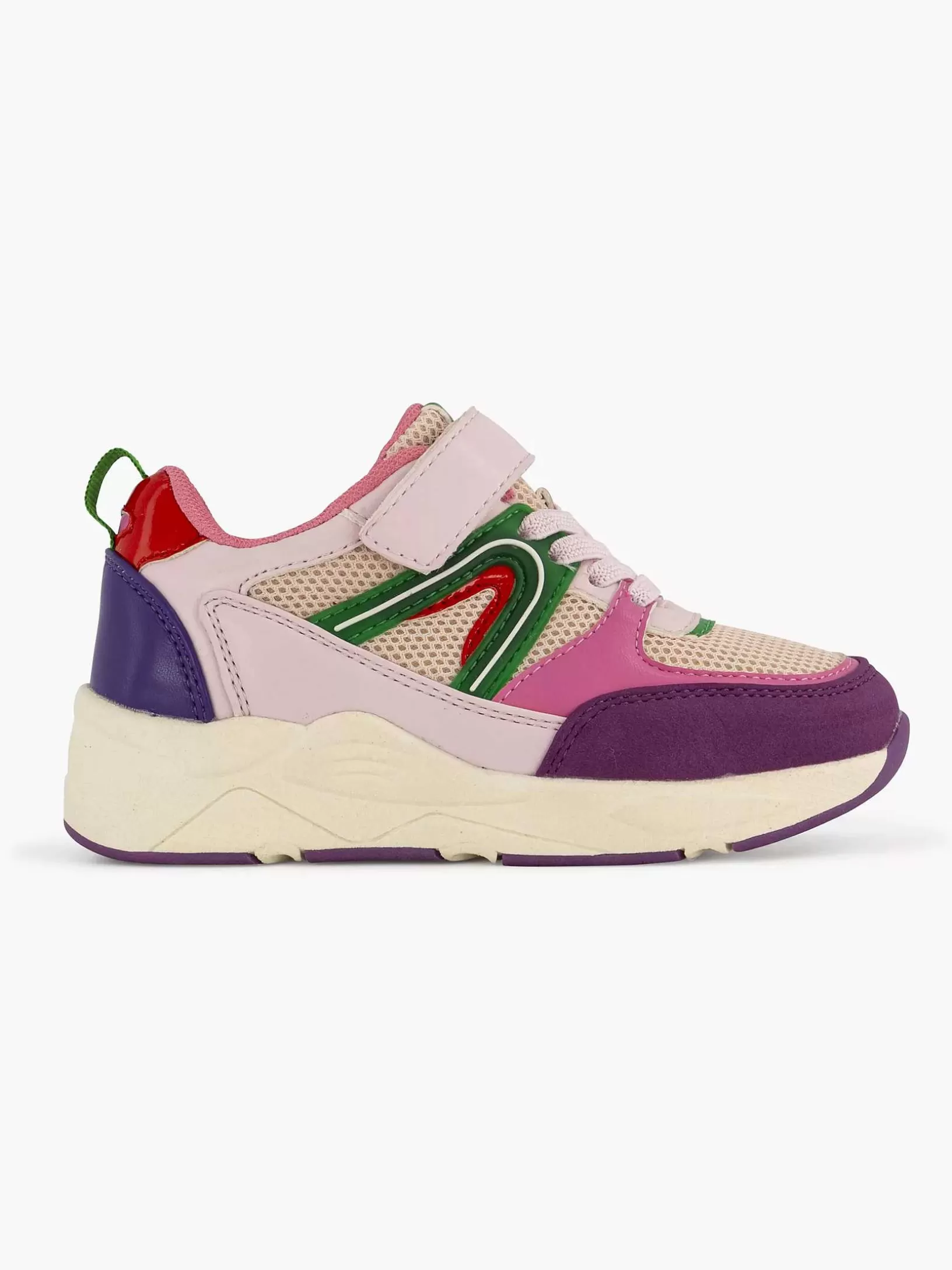 Jungenschuhe | Oxmox Rosafarbener, Klobiger Sneaker