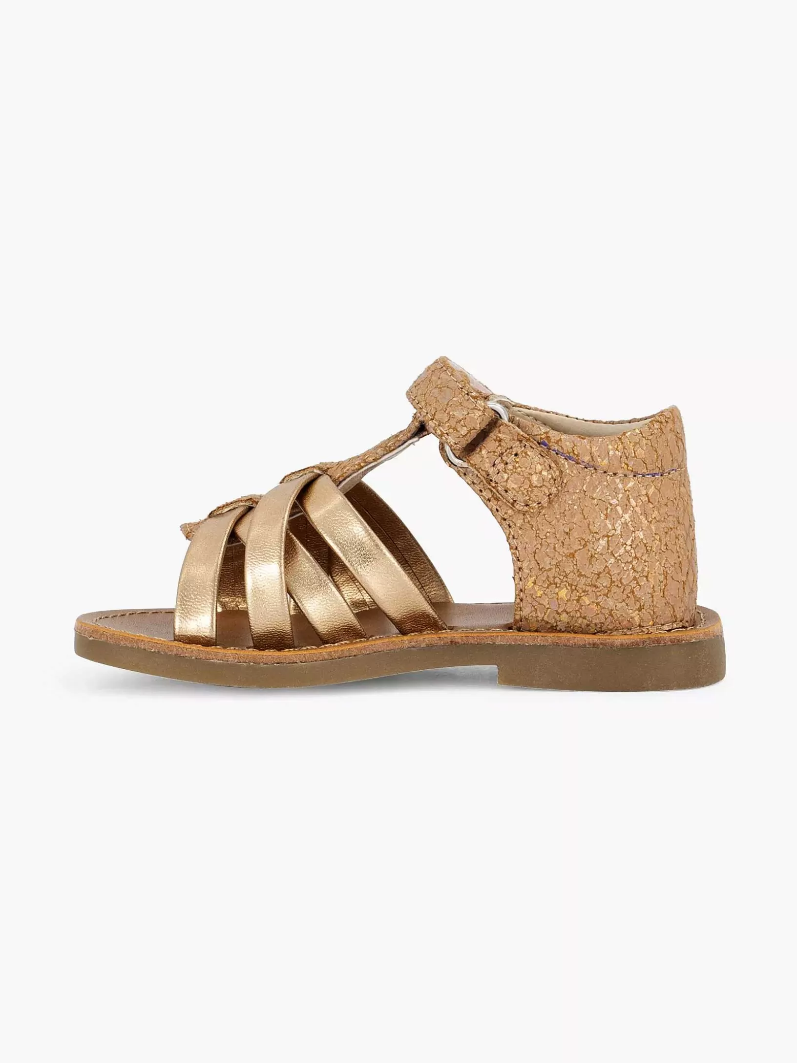 Jungenschuhe | Cupcake Couture Rosegoldene Sandale Mit Glitzer
