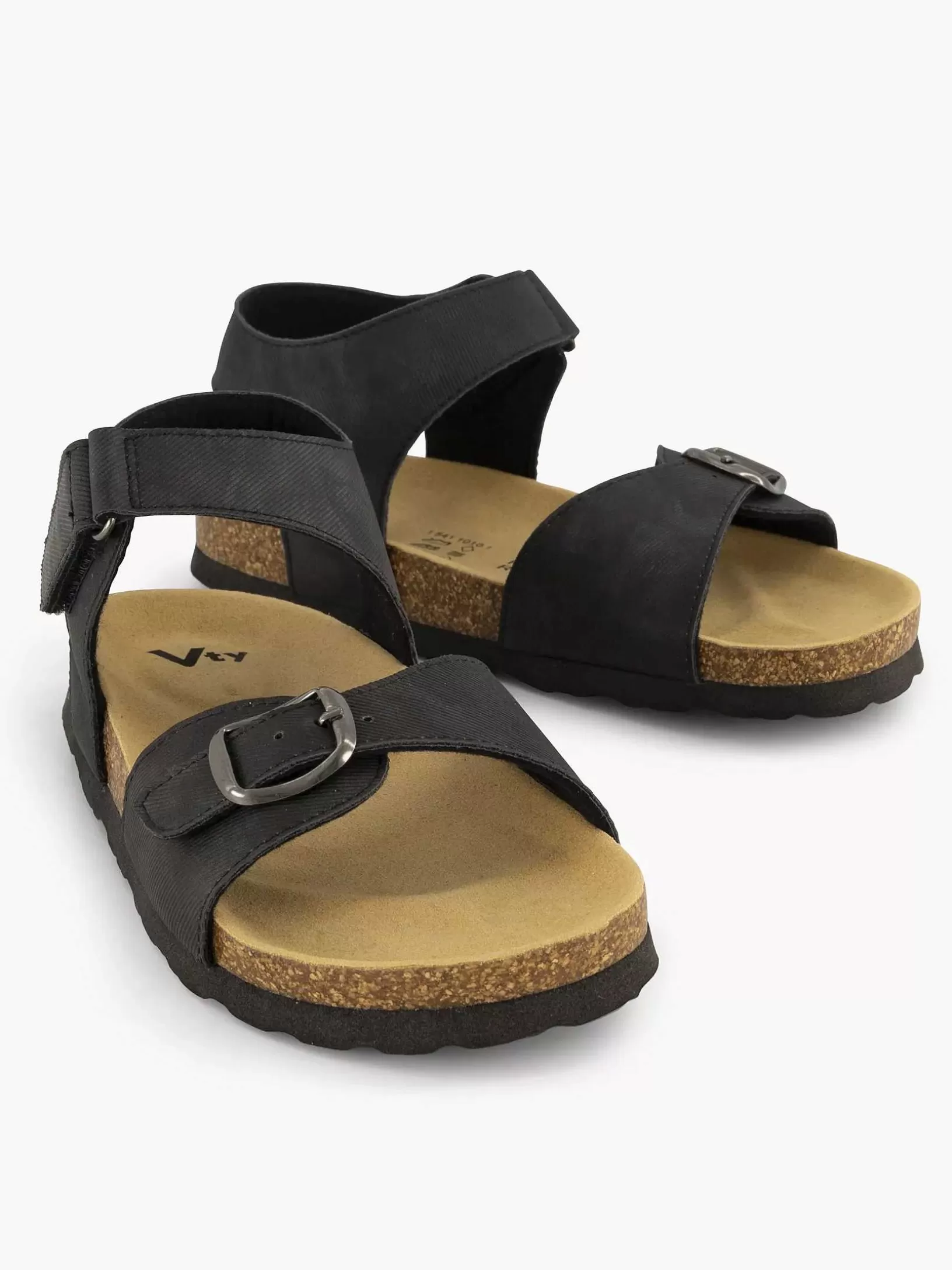 Jungenschuhe | Vty Schwarze Sandale