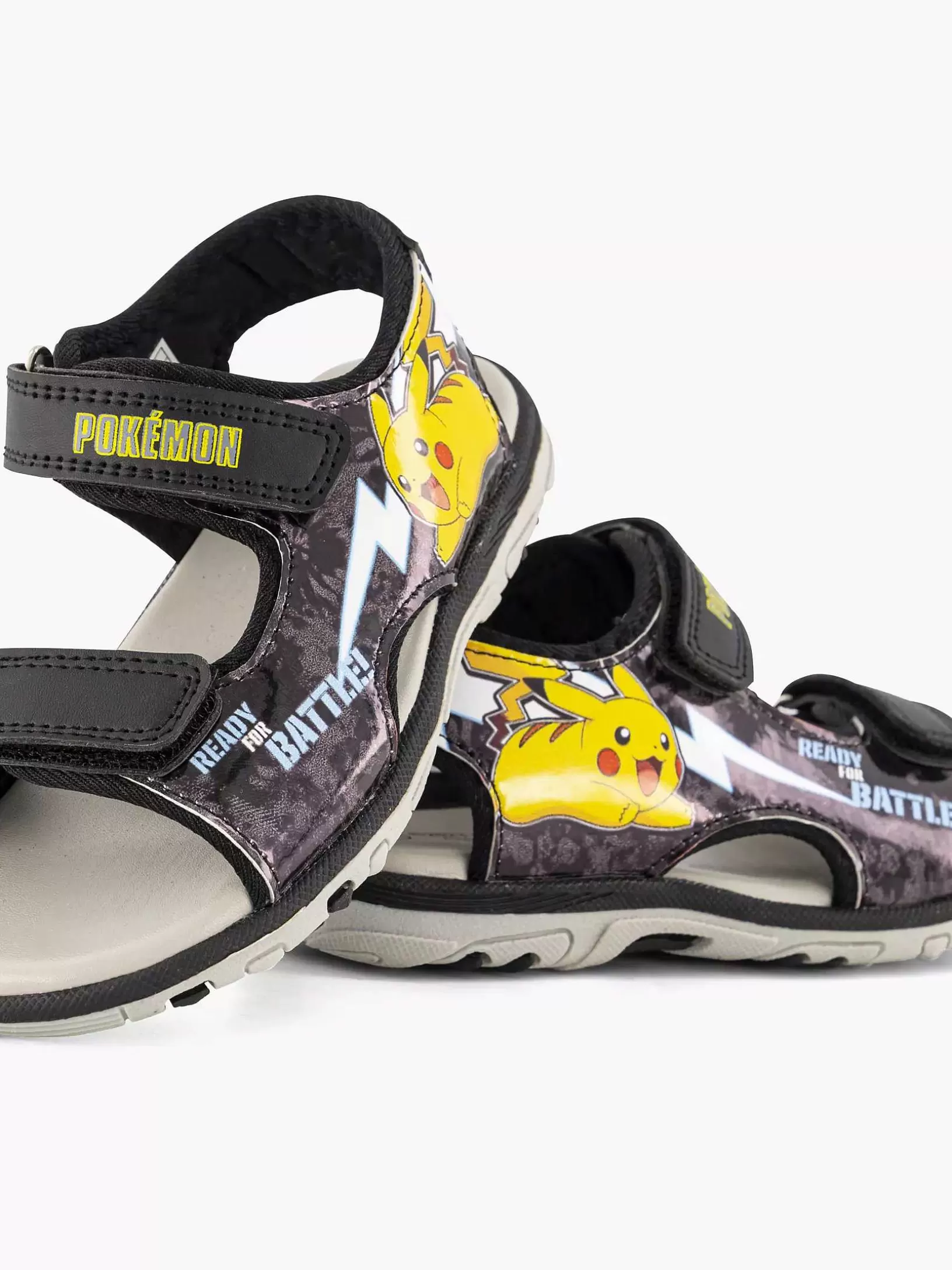 Jungenschuhe | Pokémon Schwarze Sandalen Pokemon