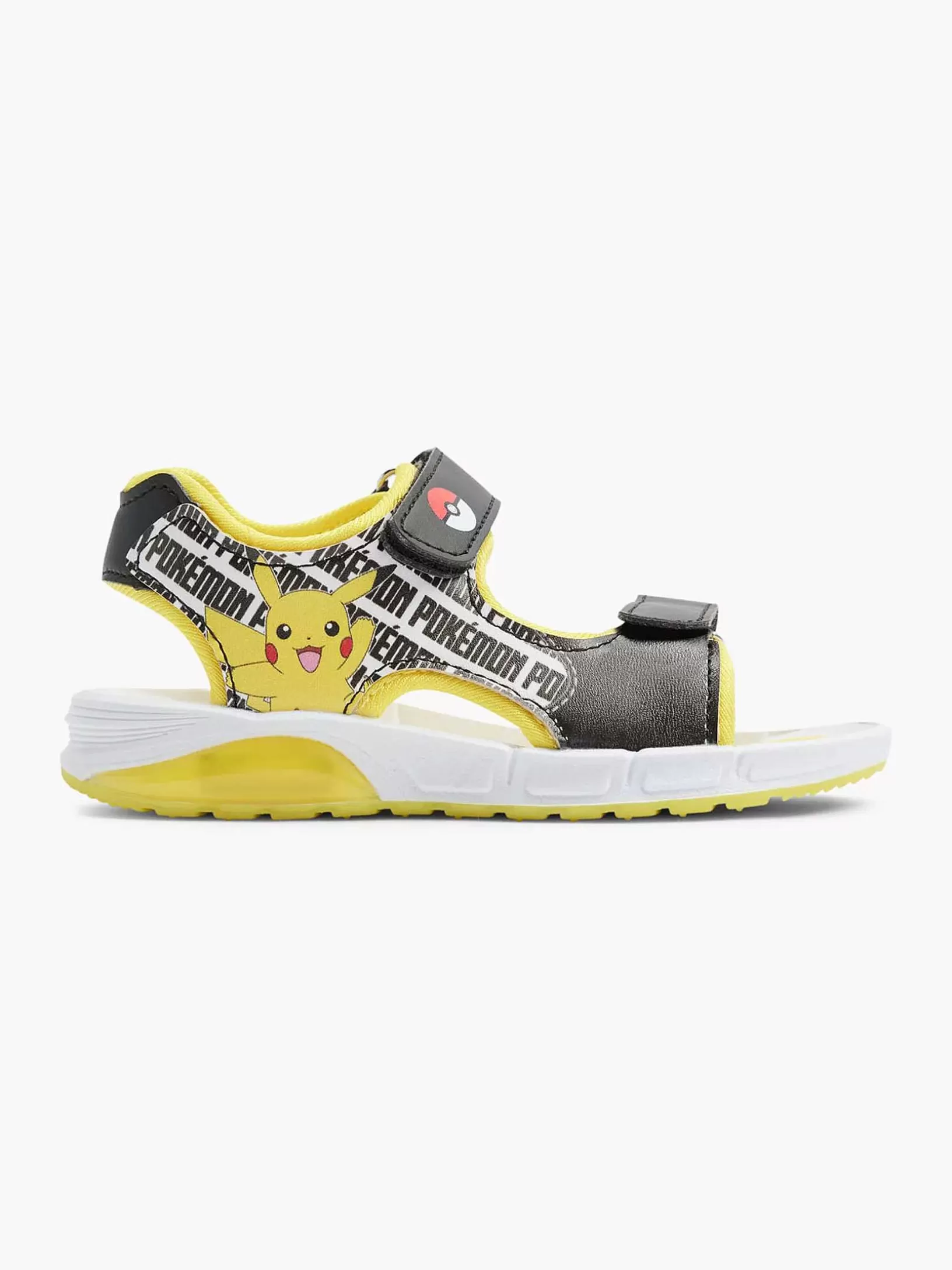 Jungenschuhe | Pokémon Schwarze Sandale-Pokemon