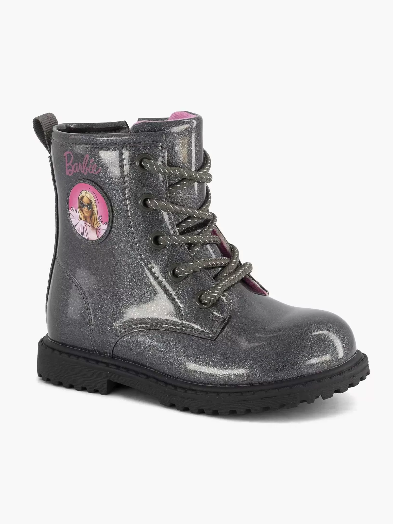 Jungenschuhe | Barbie Schwarze Spitzenstiefel