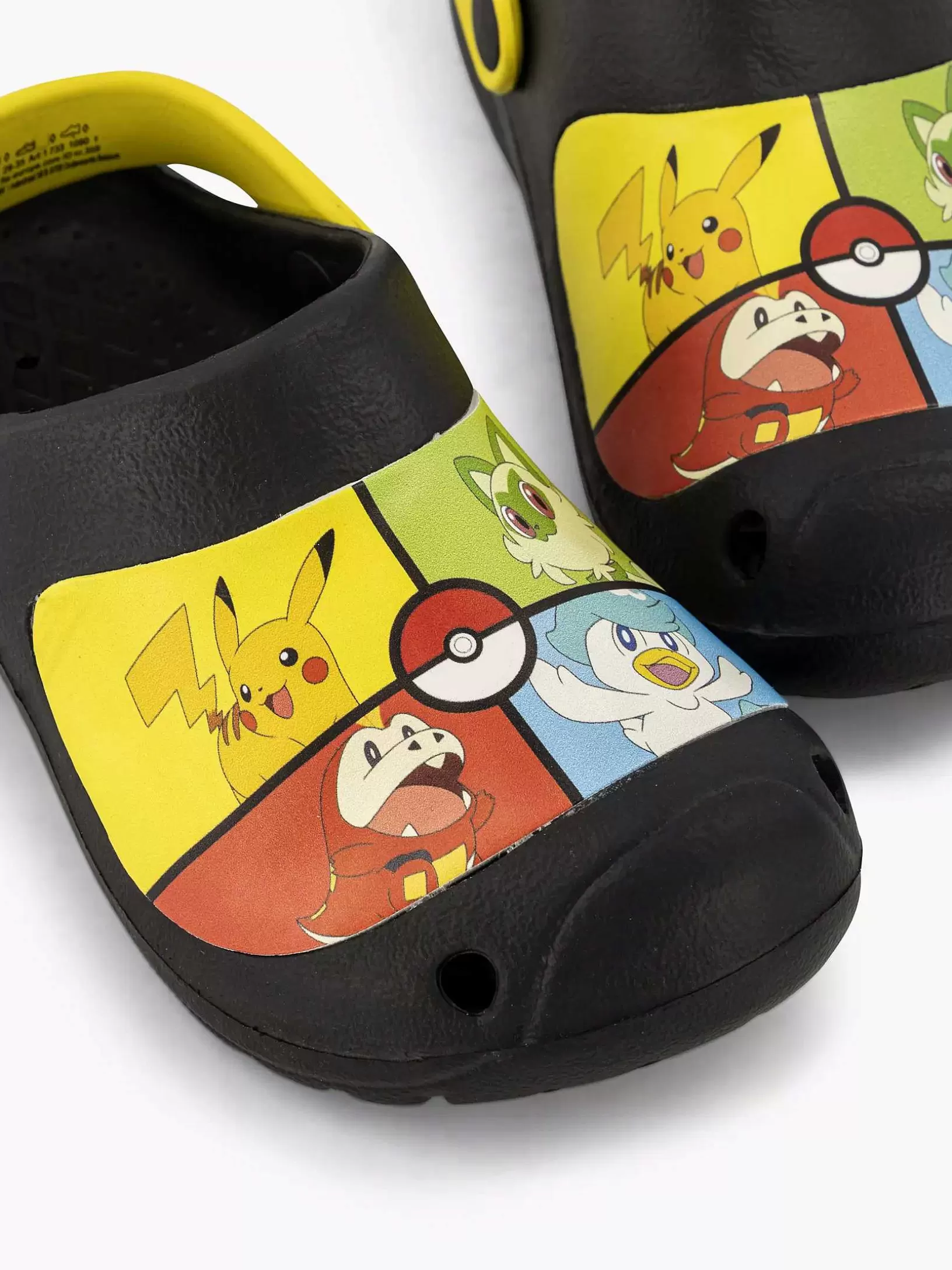 Jungenschuhe | Pokémon Schwarzer Clog
