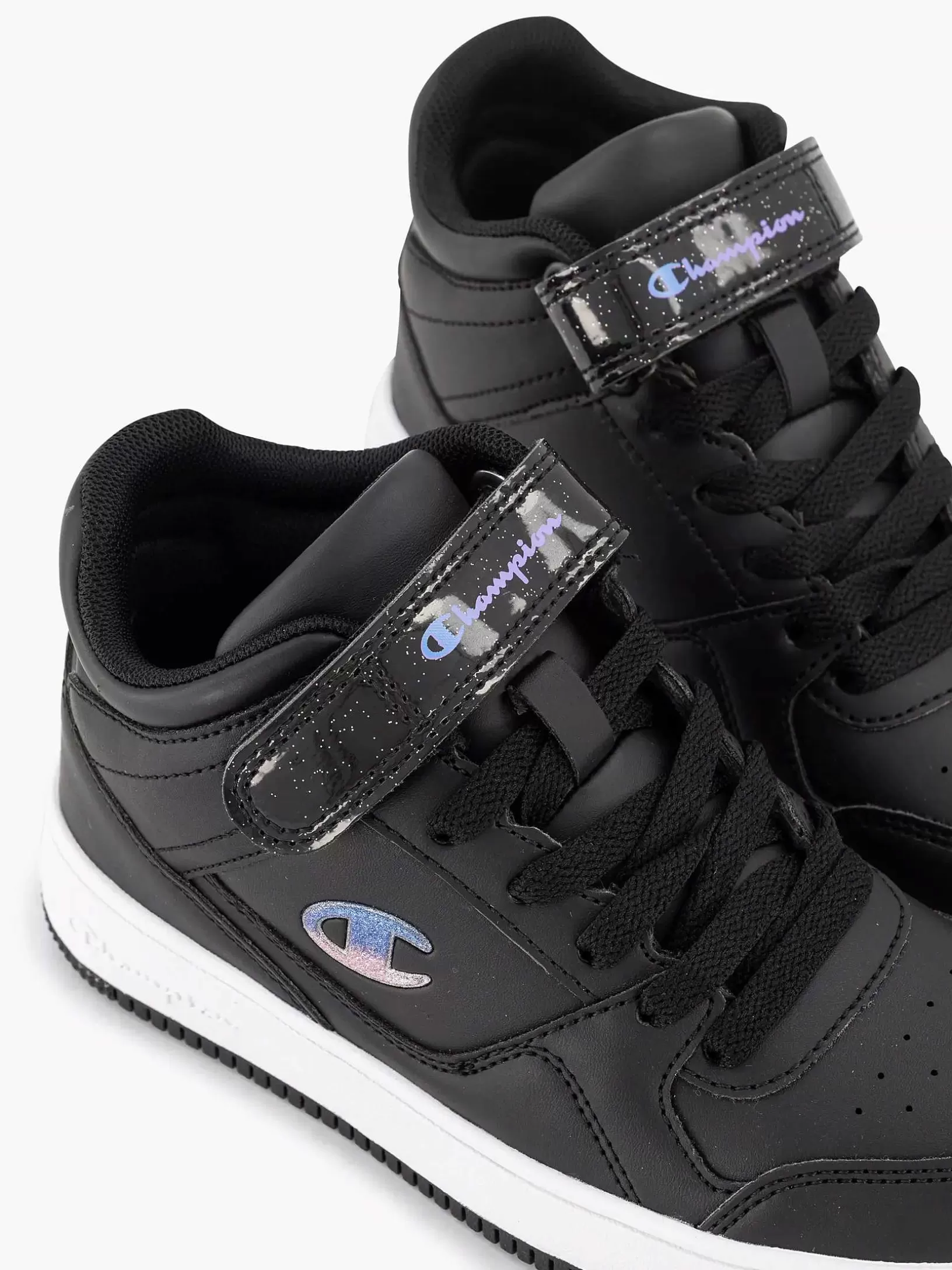 Jungenschuhe | Champion Schwarzer Rebound Vintage Mid G