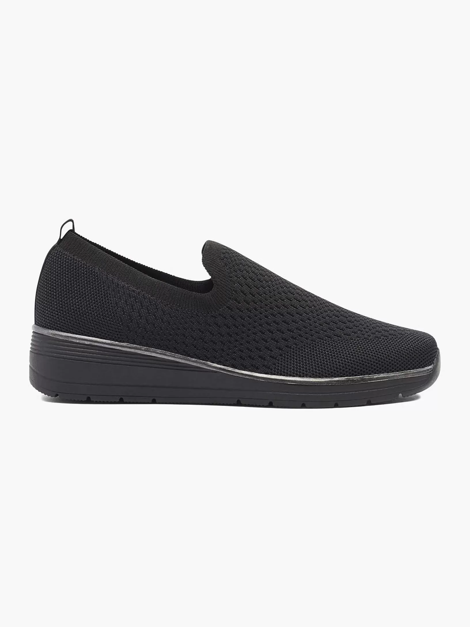 Slipper | Easy Street Schwarzer Slip-On