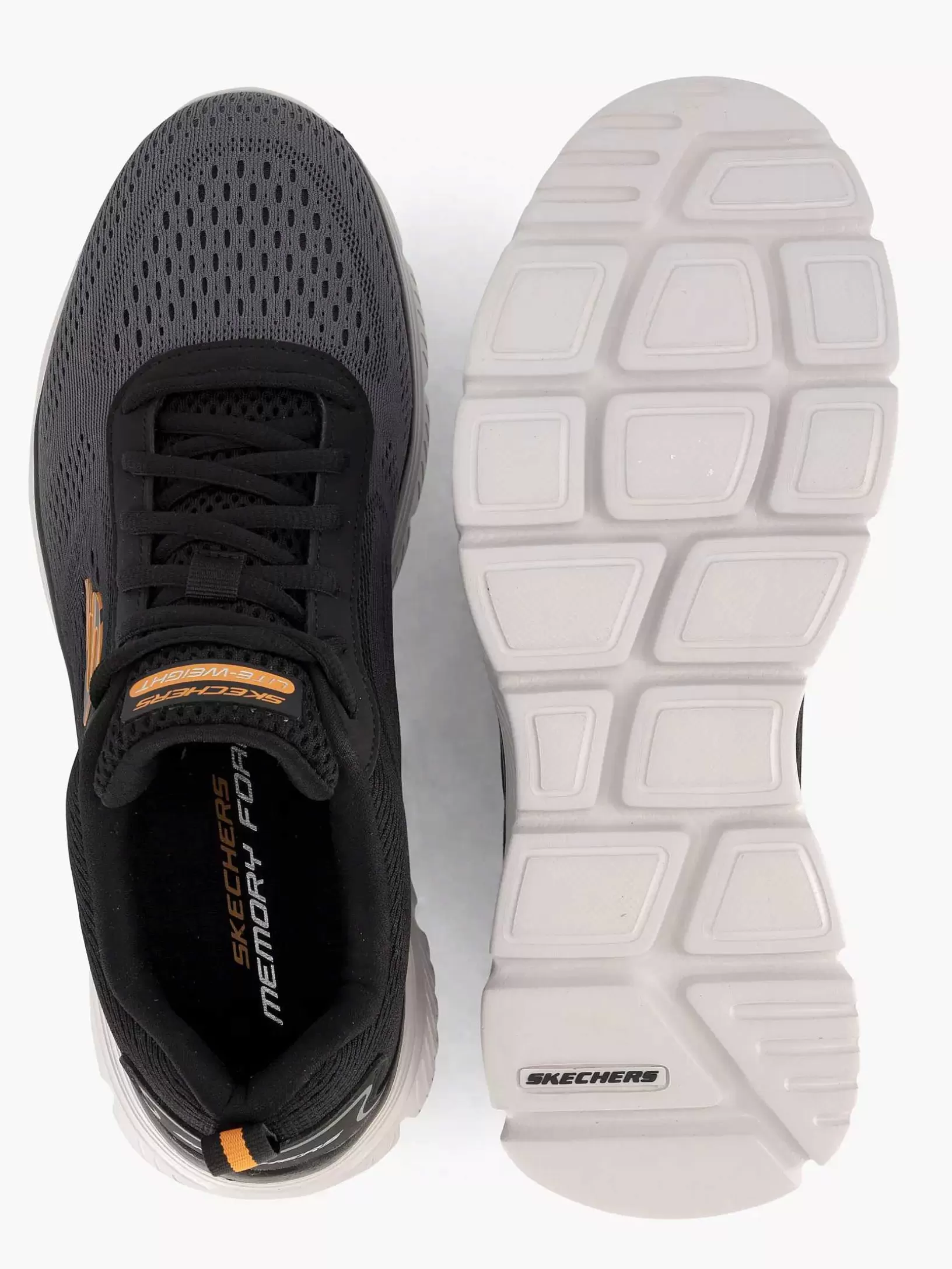 Turnschuhe | Skechers Schwarzer Sneaker-Memory-Schaum