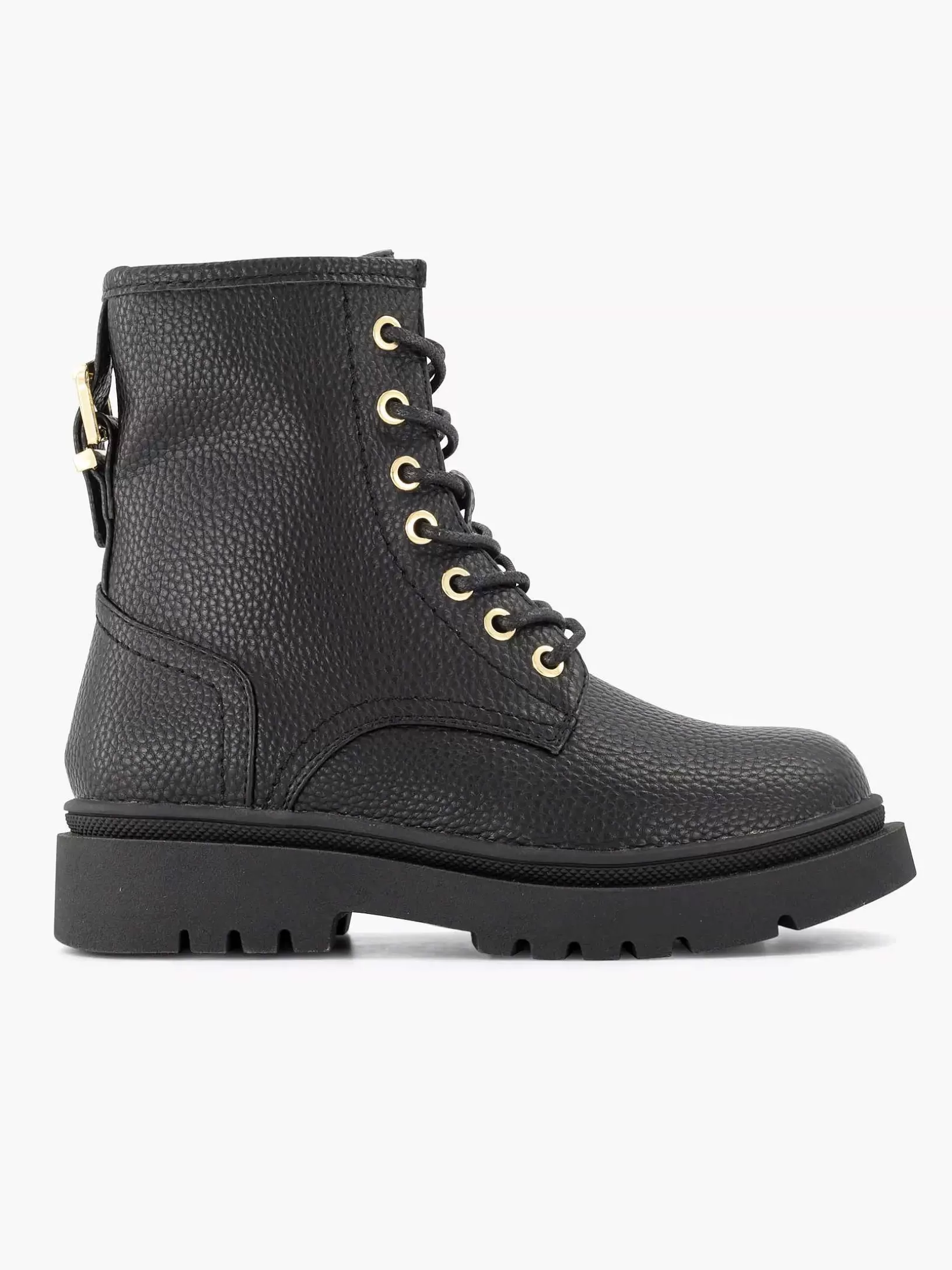 Jungenschuhe | Oxmox Schwarzer Spitzenstiefel