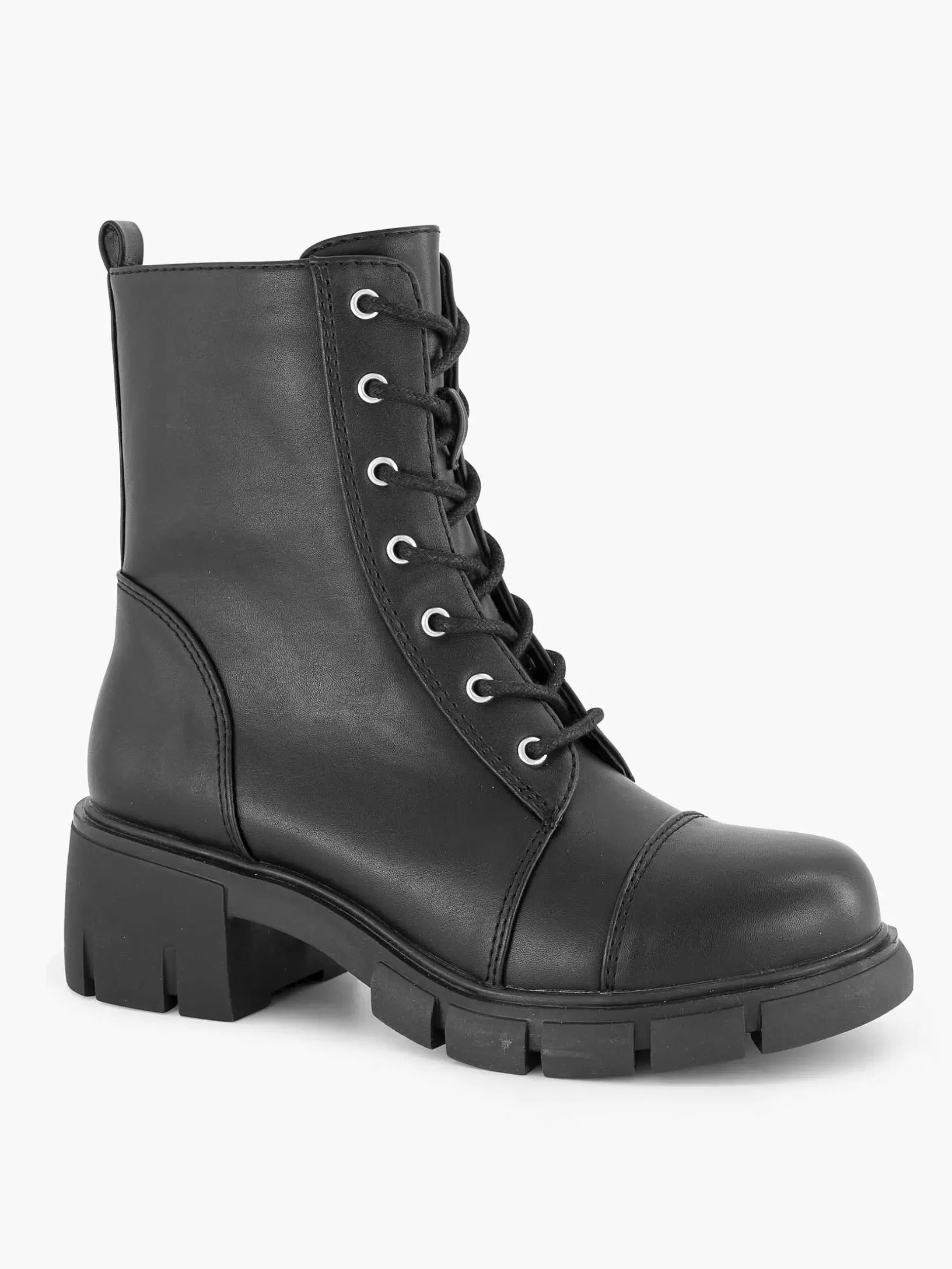 Jungenschuhe | Oxmox Schwarzer Spitzenstiefel