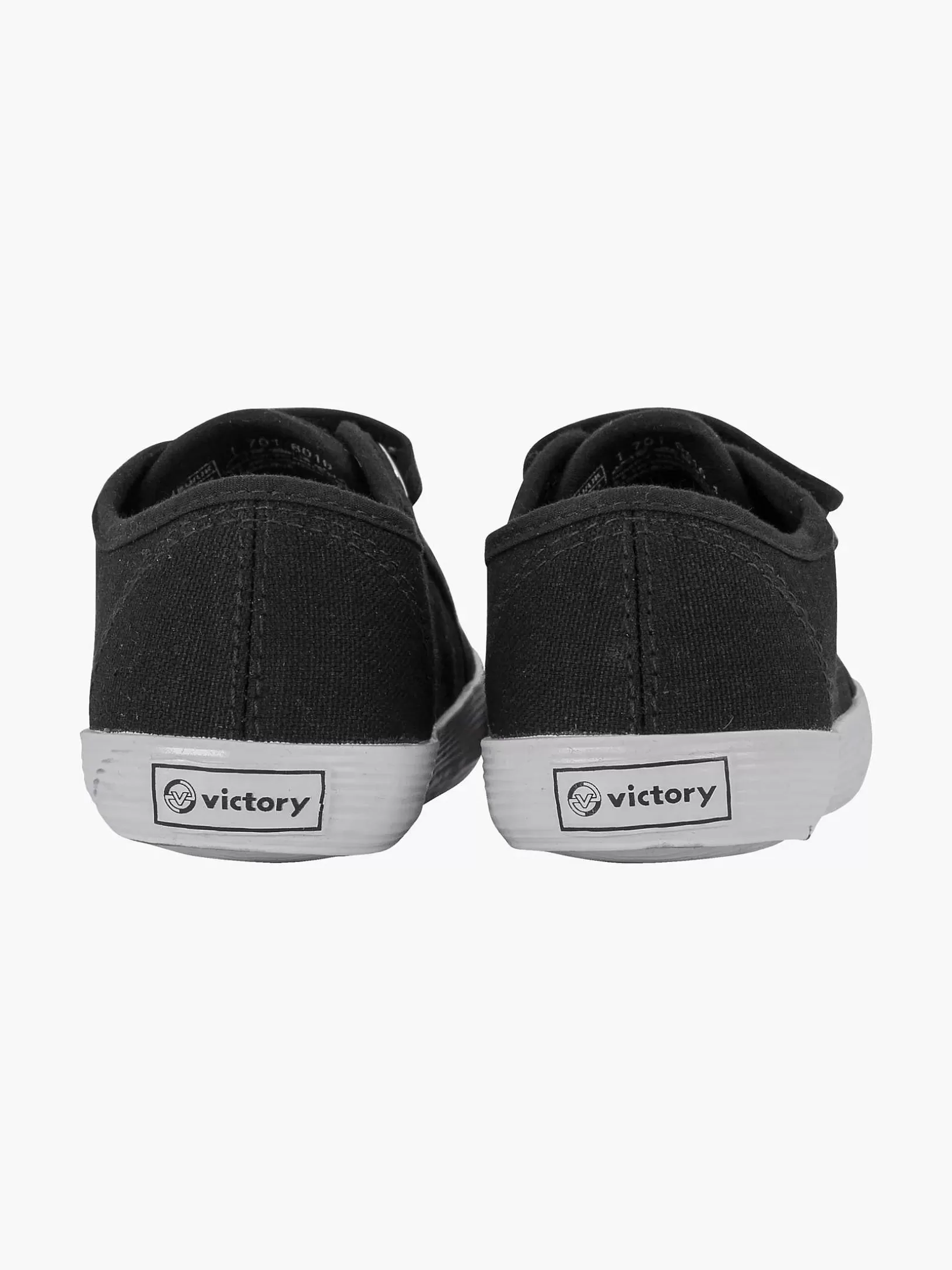 Baby Schuhe | Vty Schwarzer Turnschuh Mit Klettverschluss