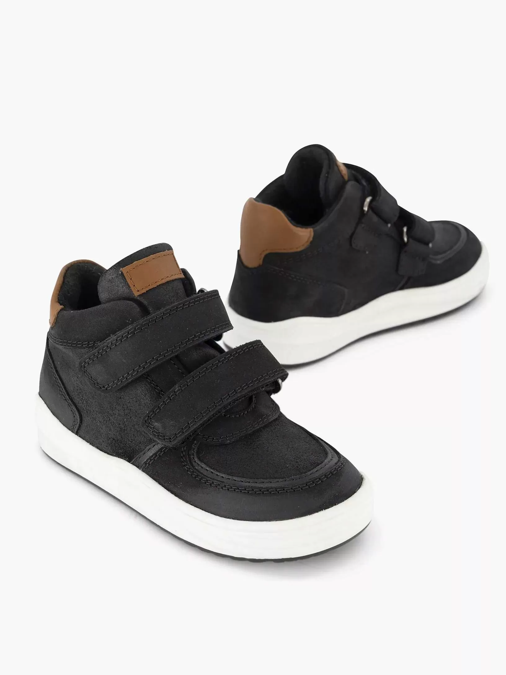 Baby Schuhe | Vty Schwere Leder-Sneaker Mit Klettverschluss