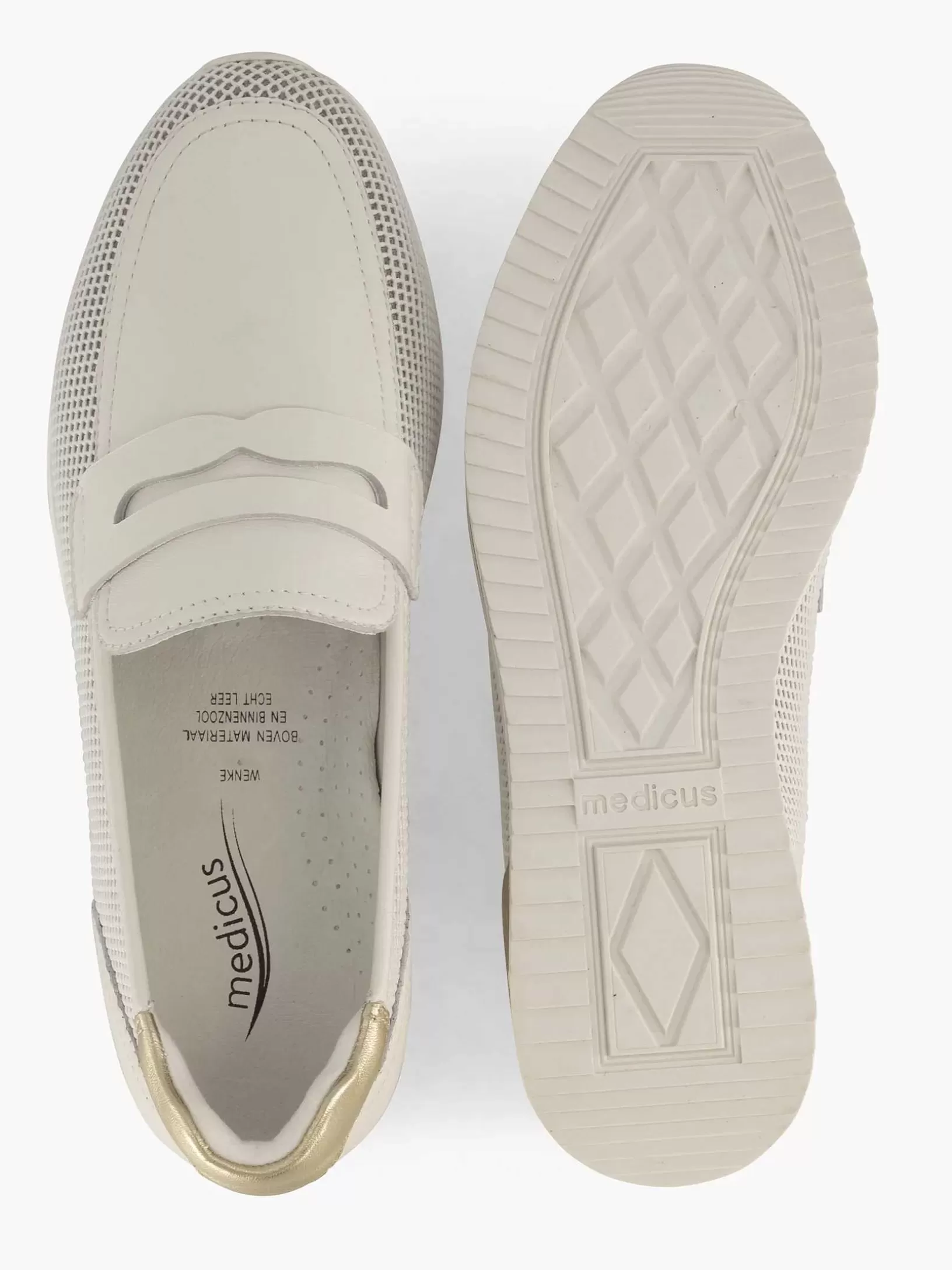 Komfortschuhe | Medicus Weise Leder-Slipper